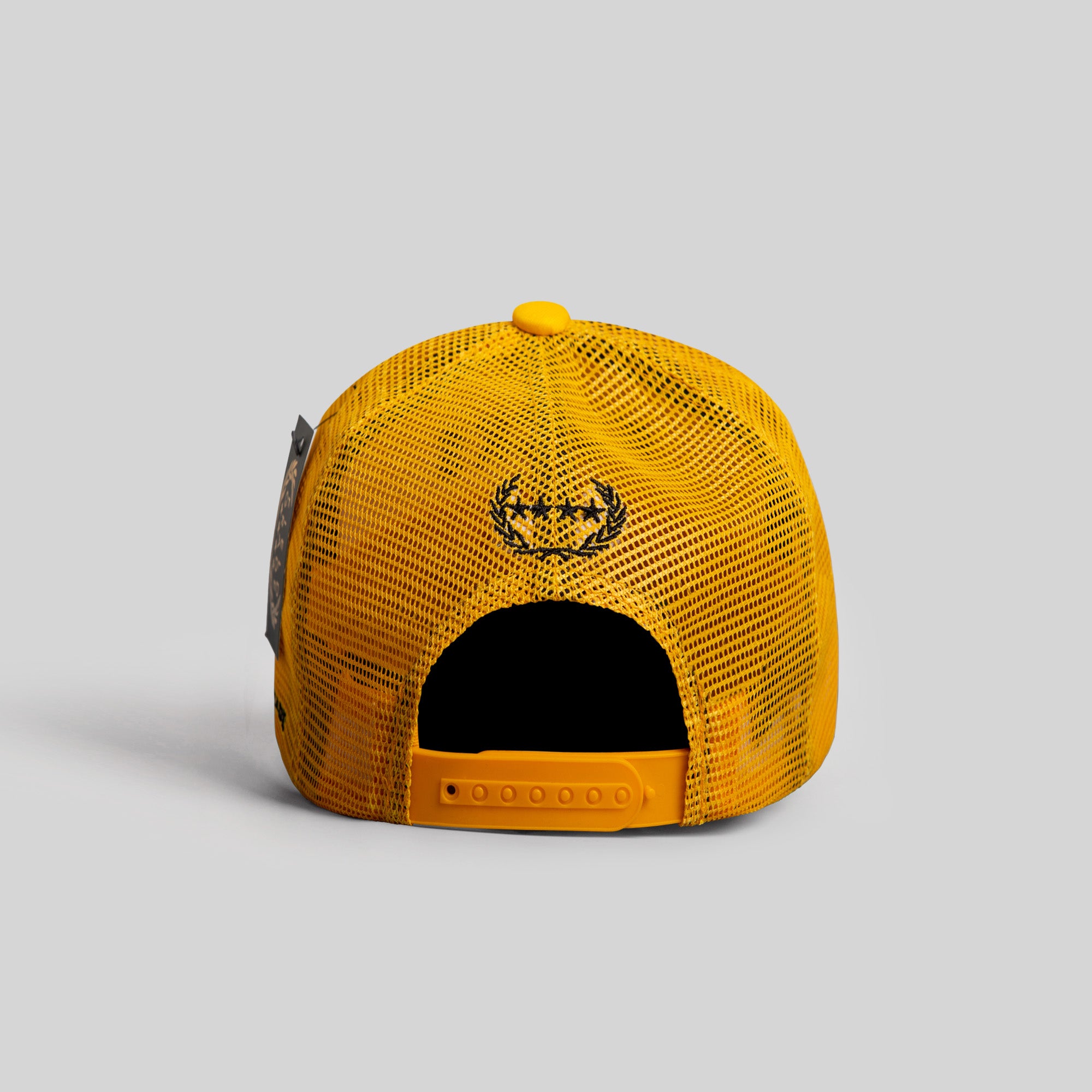 NO F*CKS GIVEN YELLOW TRUCKER HAT