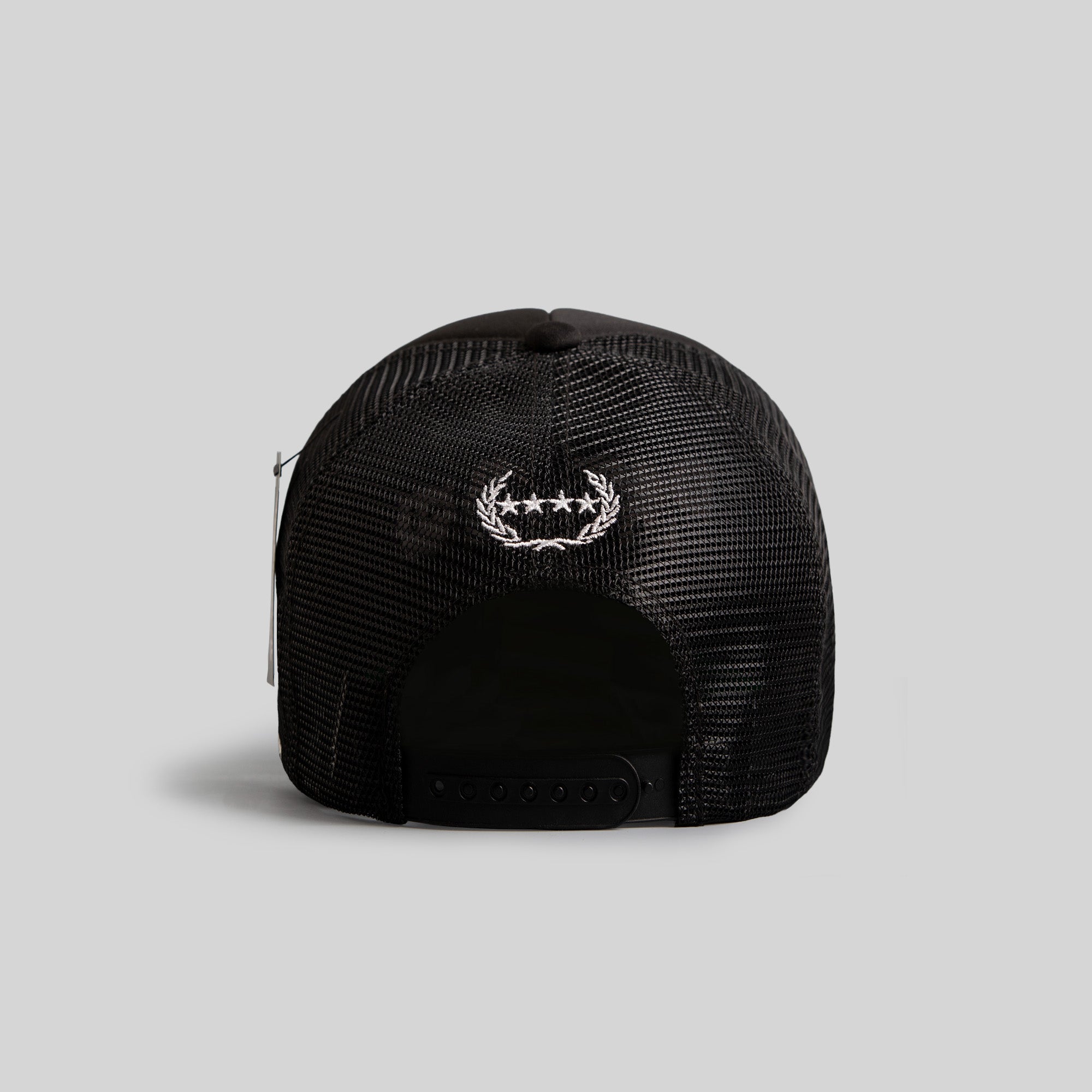 DEMON TIME BLACK TRUCKER HAT - PURPLE DEVIL
