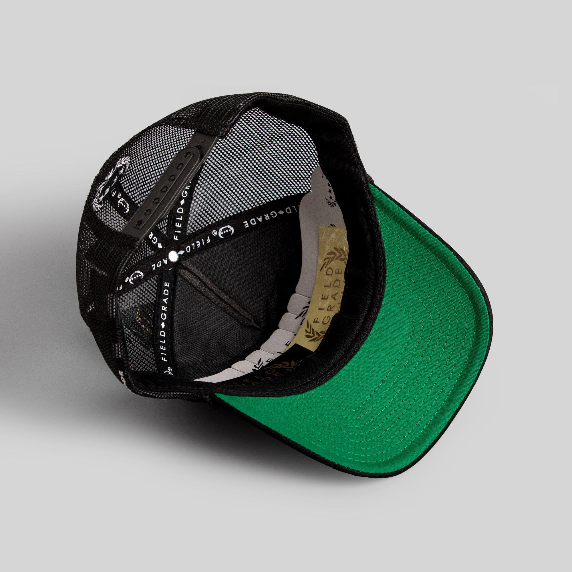DEMON TIME BLACK TRUCKER HAT - PURPLE DEVIL