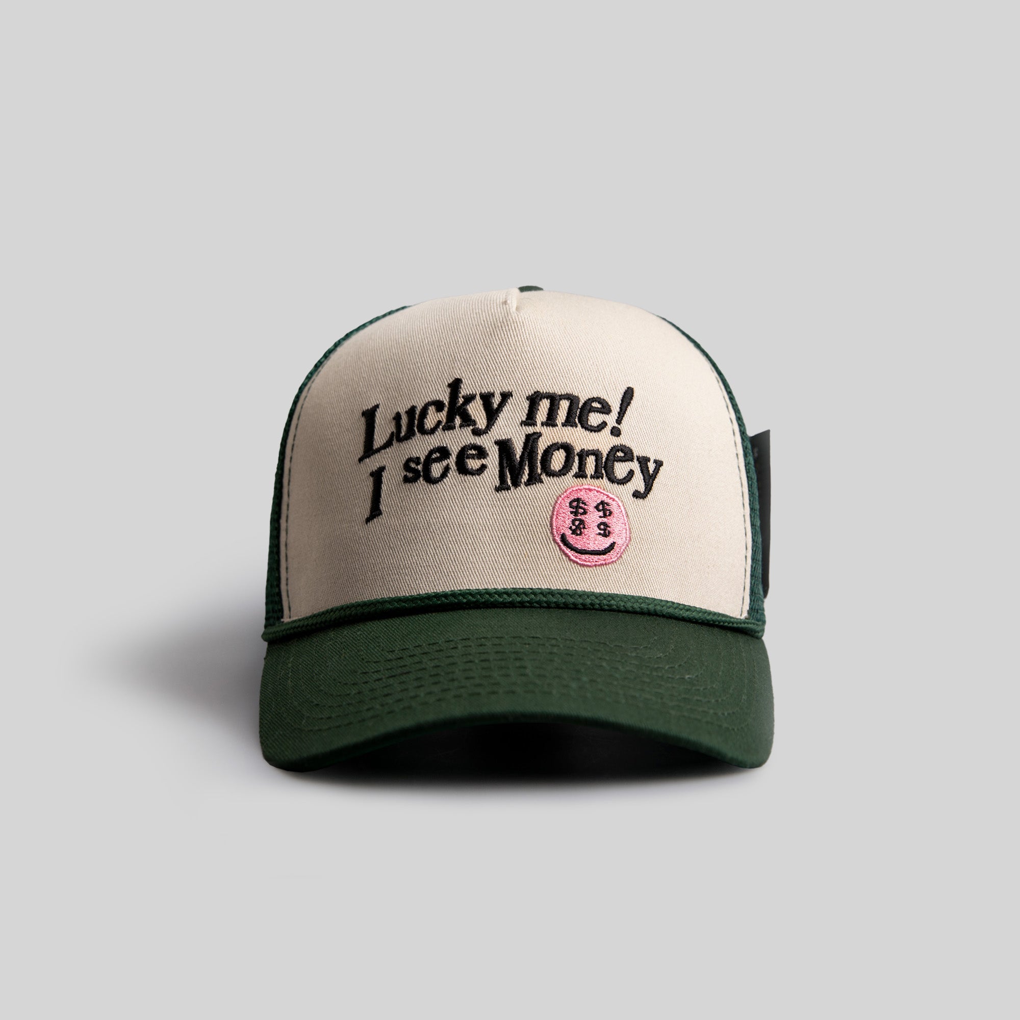 I SEE MONEY TWO TONE TRUCKER HAT