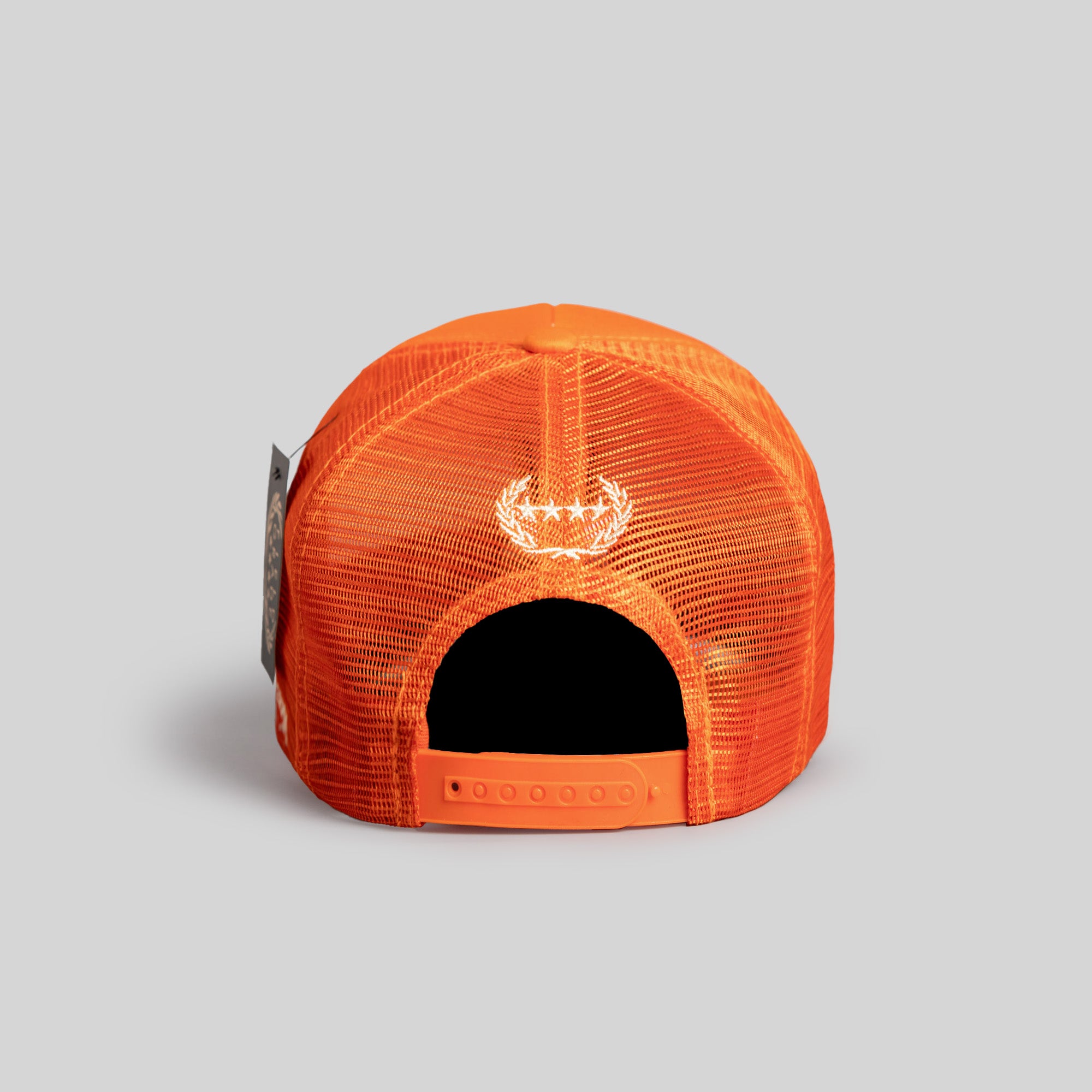 I FEEL FINE ORANGE TRUCKER HAT