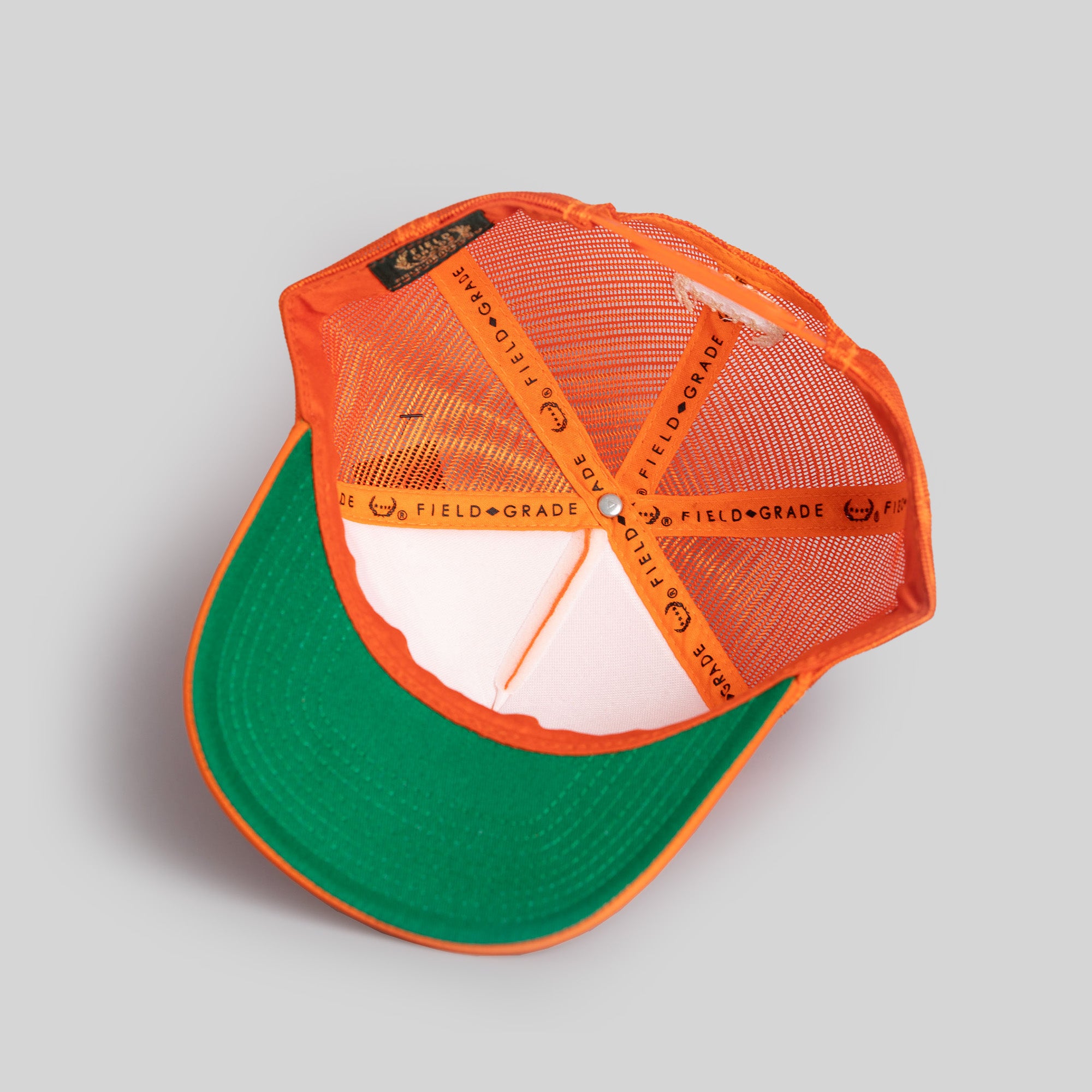 I FEEL FINE ORANGE TRUCKER HAT
