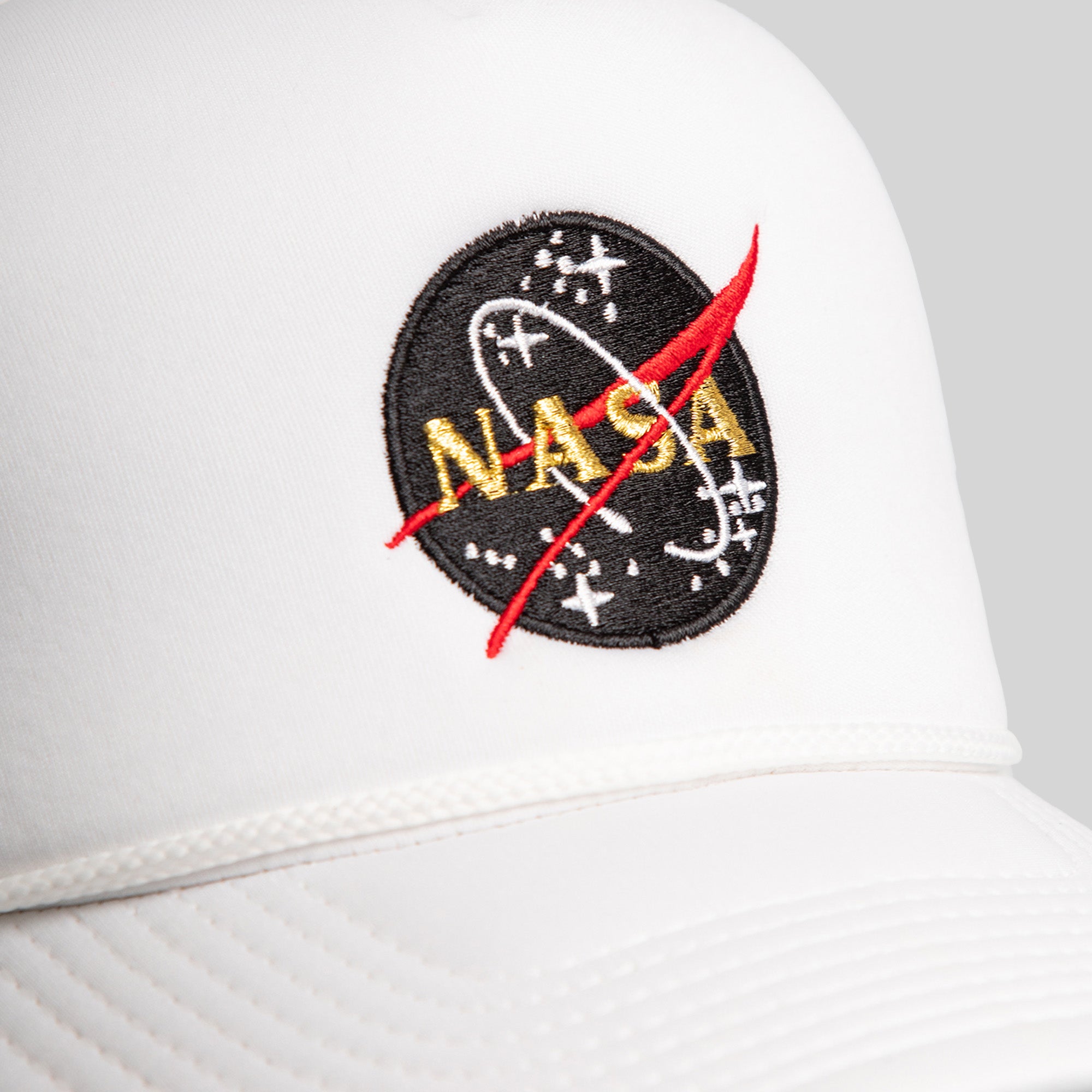 SKYLAB NASA 50TH ANNIVERSARY WHITE TRUCKER HAT
