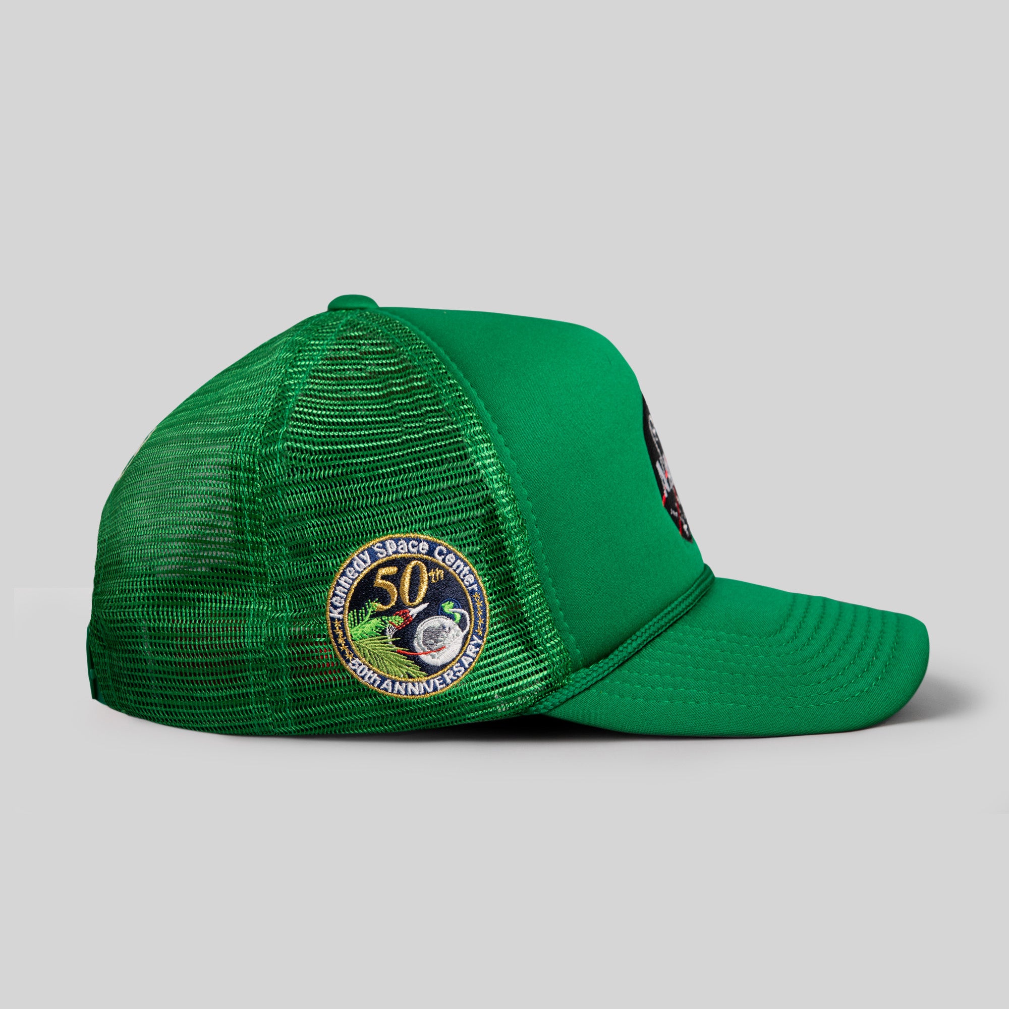 SKYLAB NASA 50TH ANNIVERSARY GREEN TRUCKER HAT
