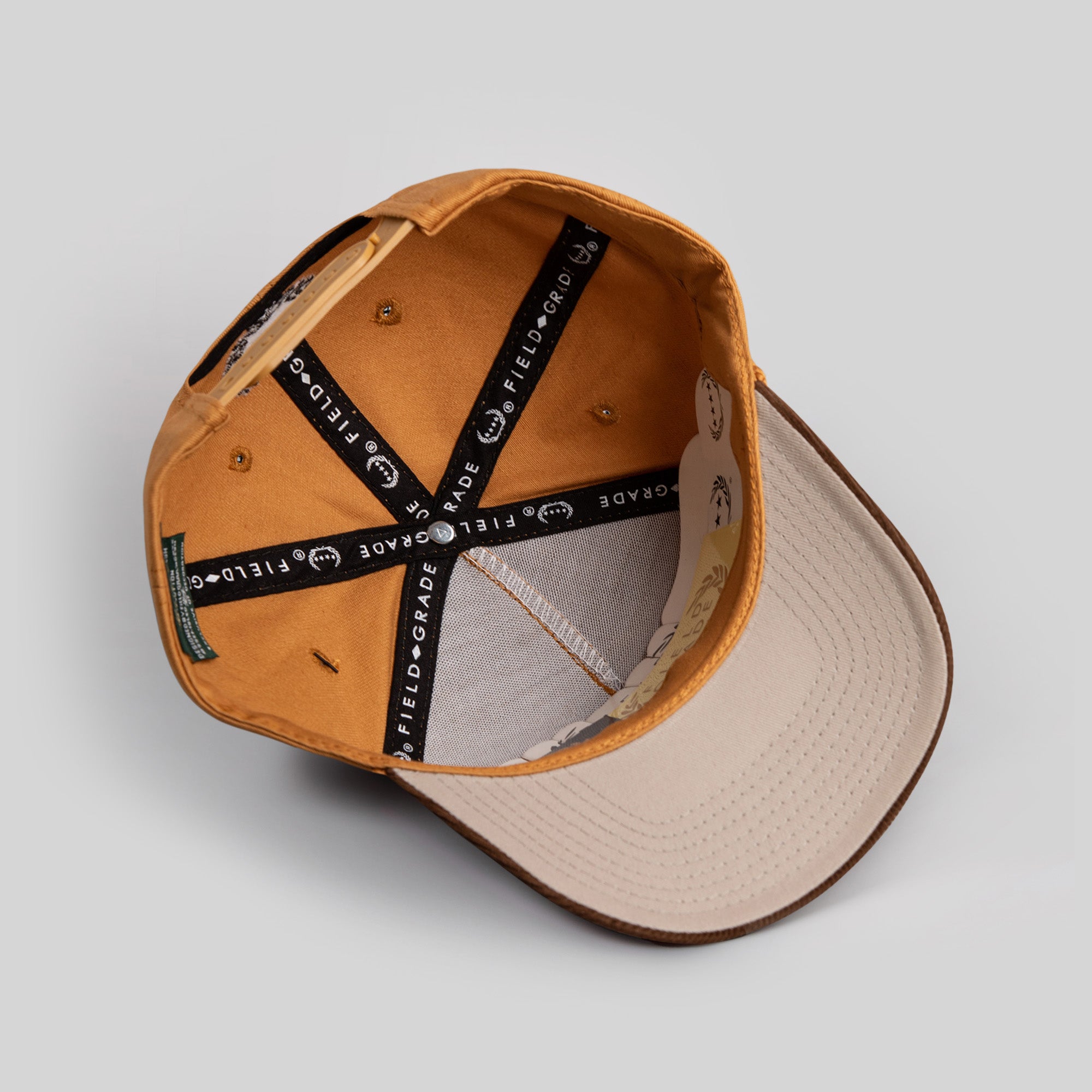 DEMON TIME WHEAT/MOCHA CORDUROY BRIM TRUCKER HAT