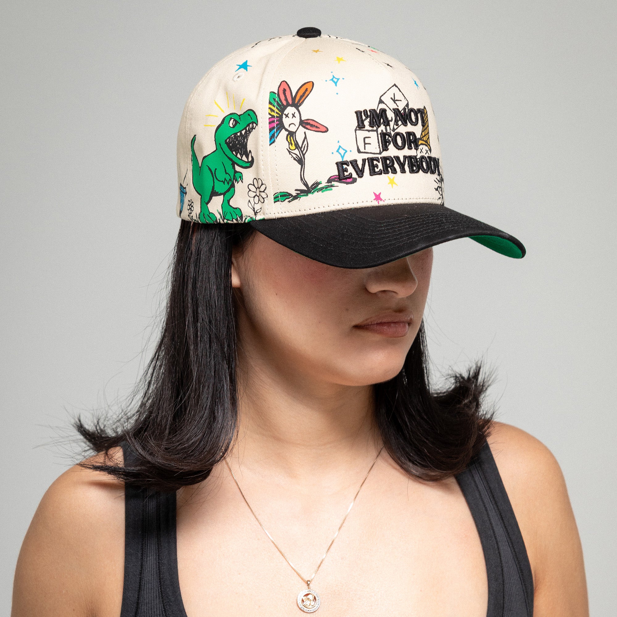NOT FOR EVERYBODY DOODLE TWILL TRUCKER