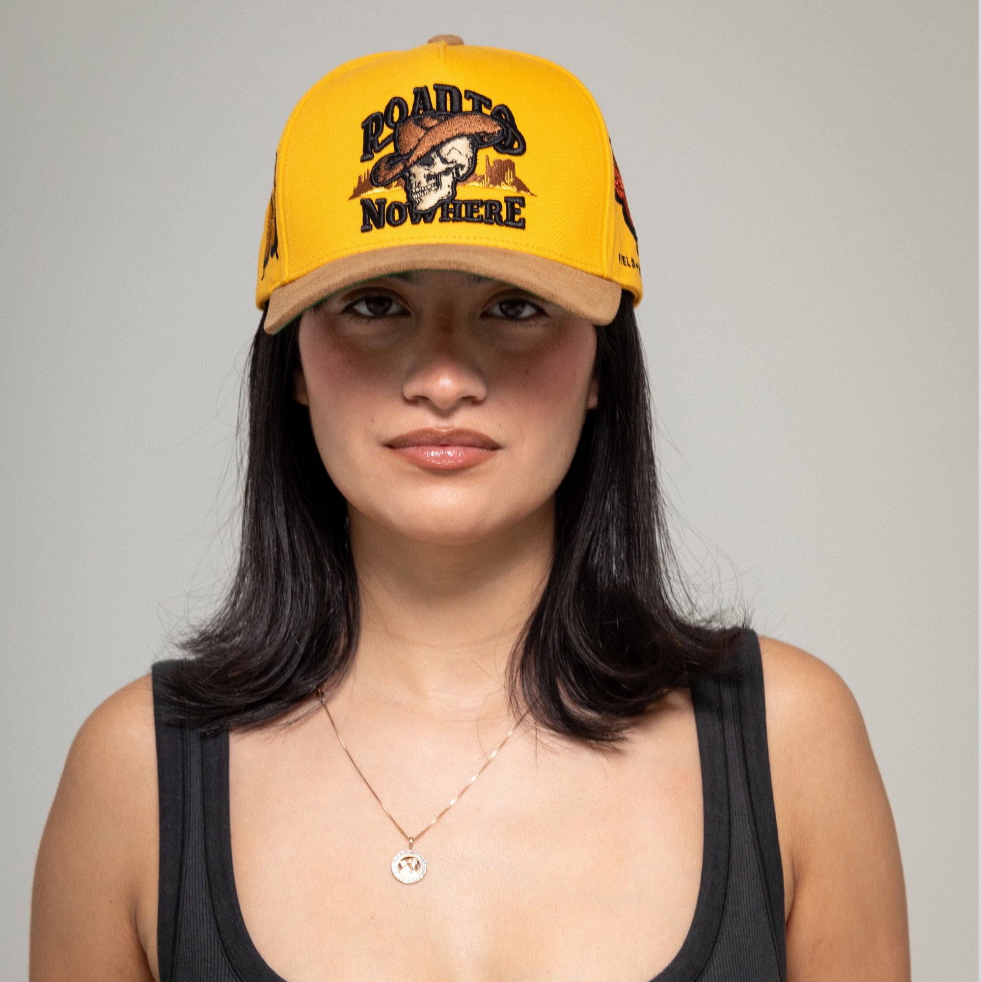 ROAD TO NOWHERE BUTTERFLIGHT TWILL SUEDE TRUCKER