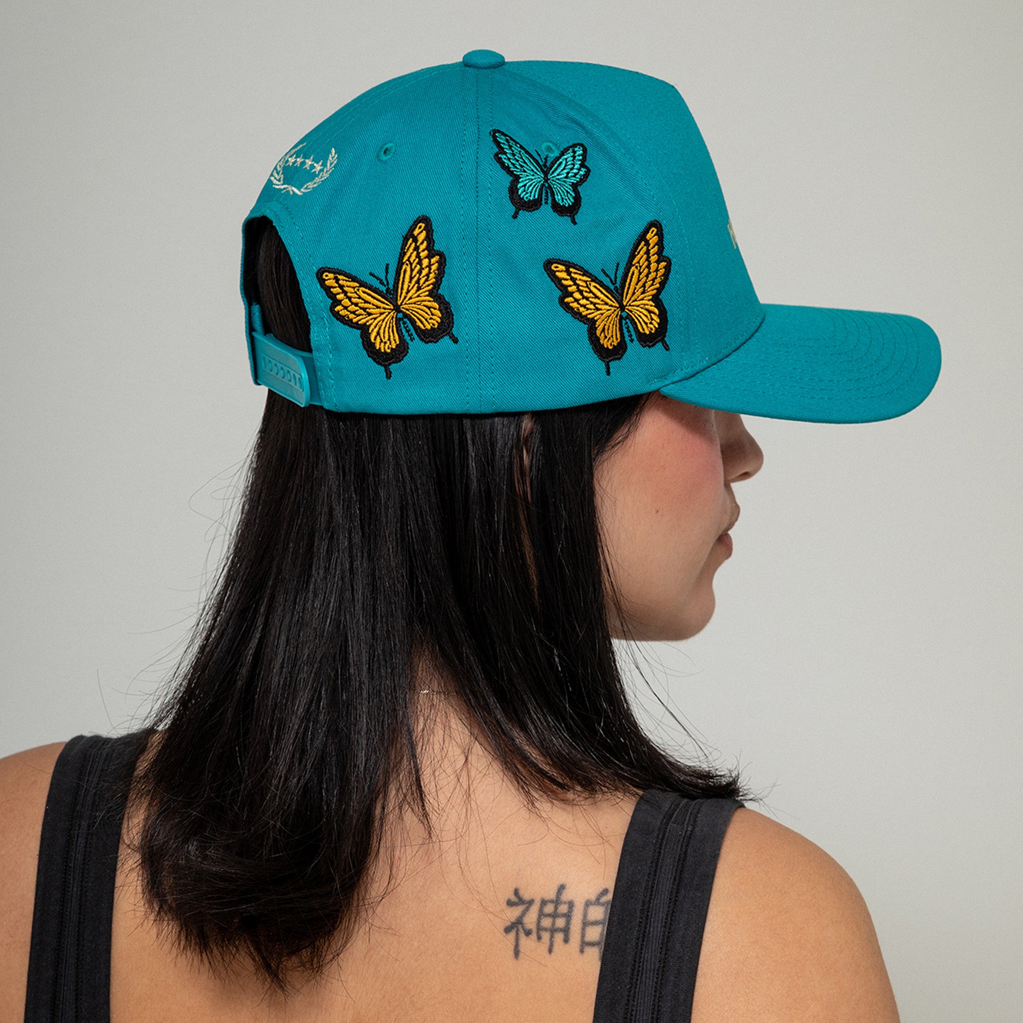 HENNYTHING GOES BUTTERFLIGHT TWILL TRUCKER