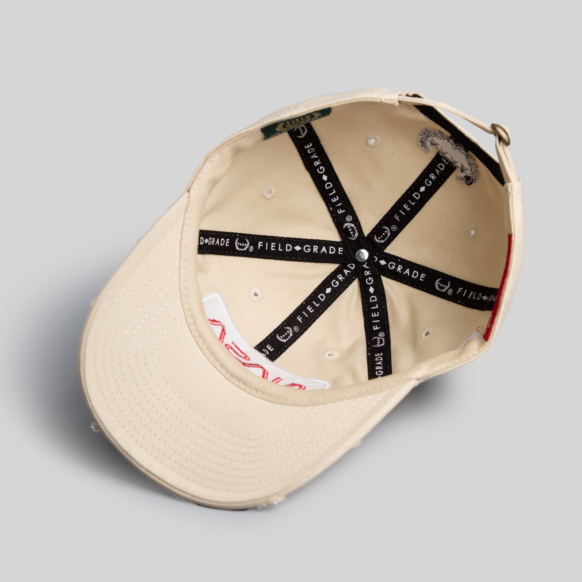 SKYLAB NASA 25TH ANNIVERSARY SAND RELAXED FIT DISTRESSED HAT
