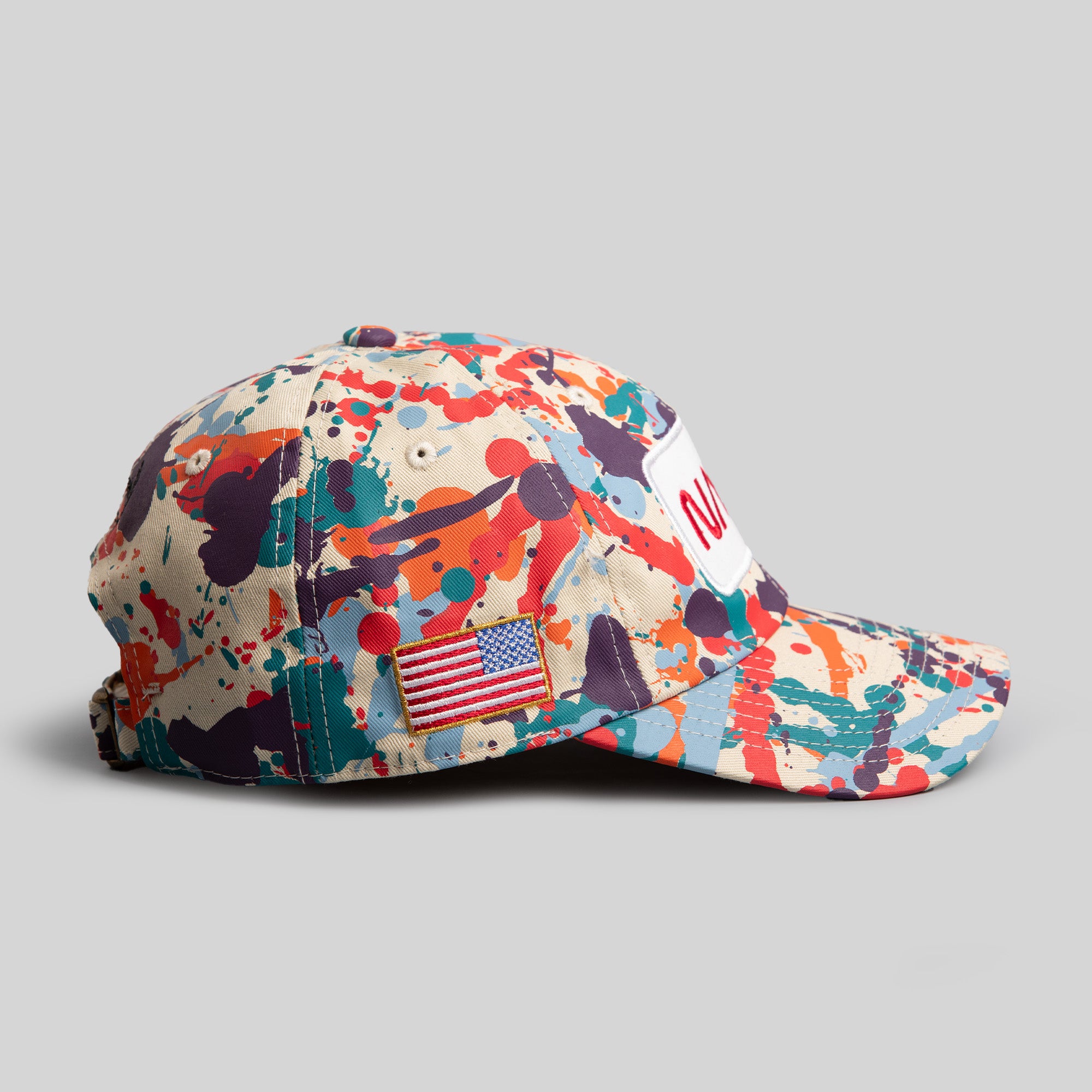 SKYLAB NASA NEON SPLATTER SAND RELAXED FIT HAT