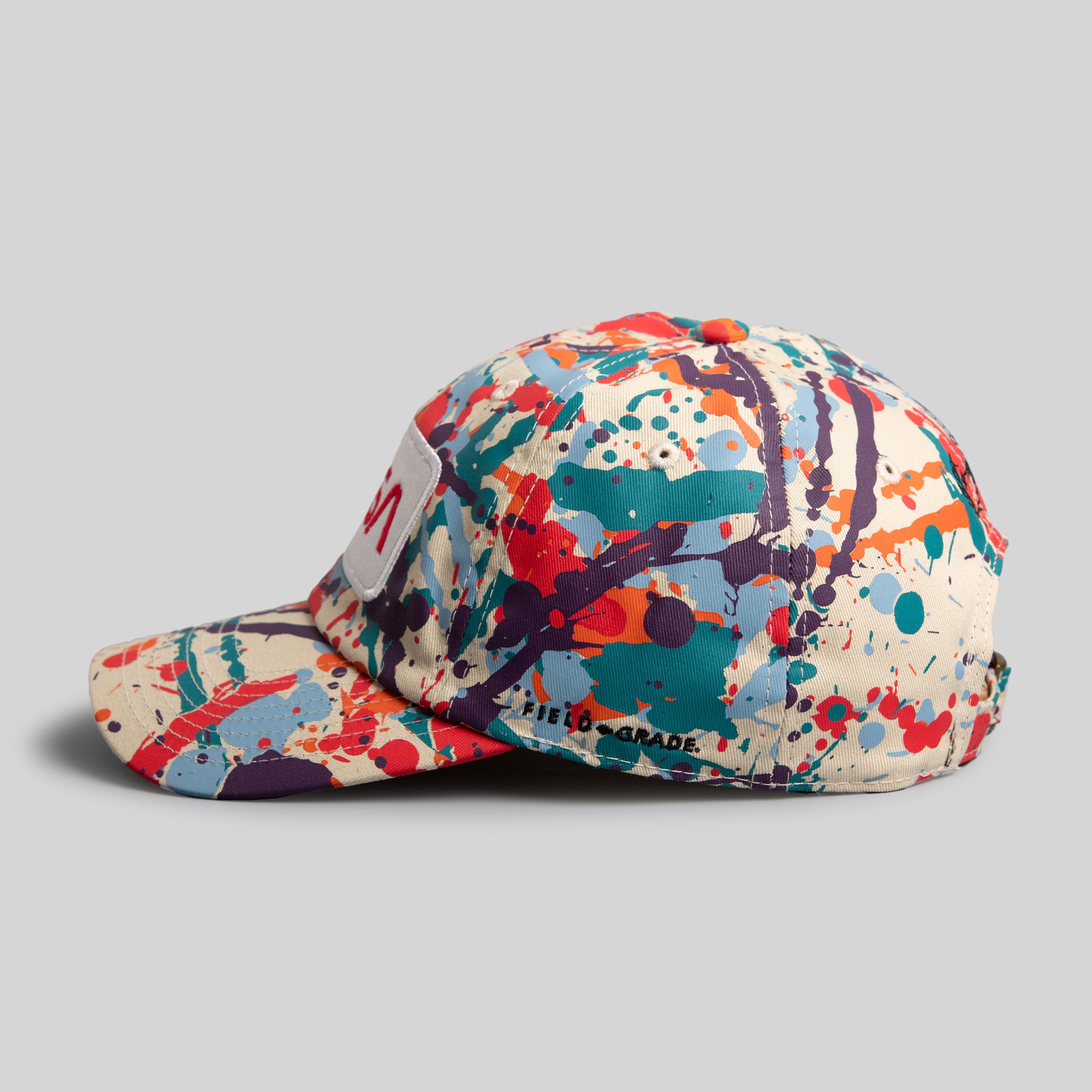 SKYLAB NASA NEON SPLATTER SAND RELAXED FIT HAT