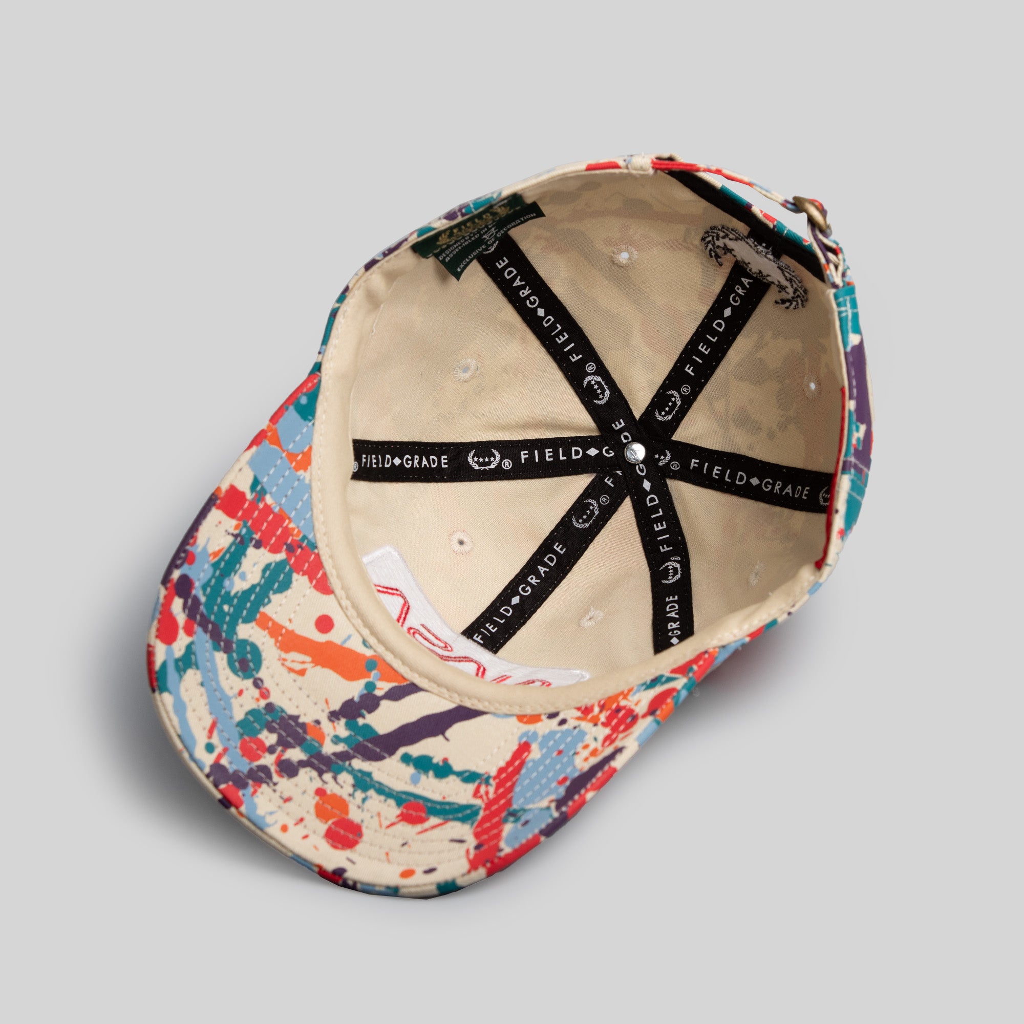 SKYLAB NASA NEON SPLATTER SAND RELAXED FIT HAT
