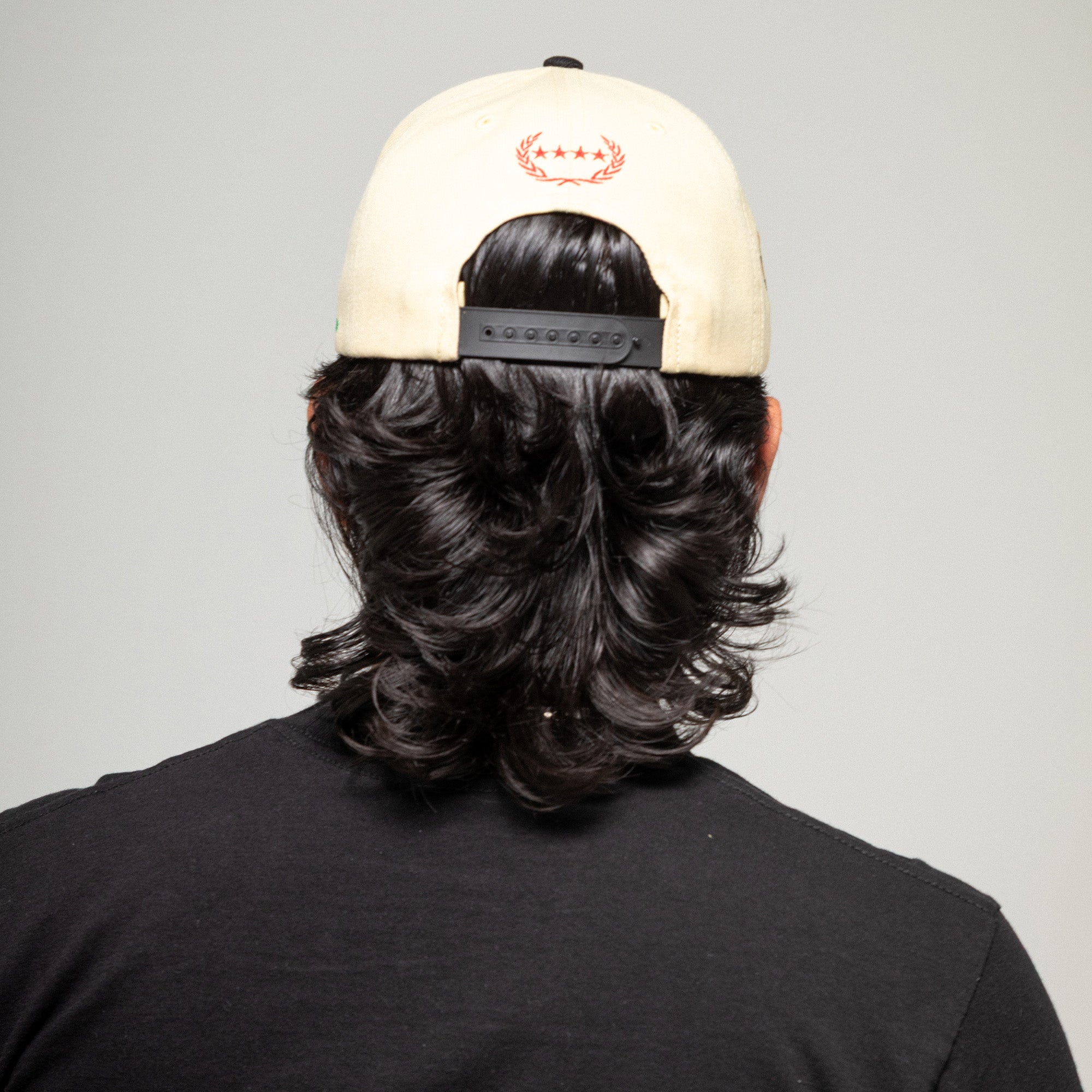 FIELD GRADE X KURVE STUDIO NY IS HEALING SAND BLACK WOOL TRUCKER