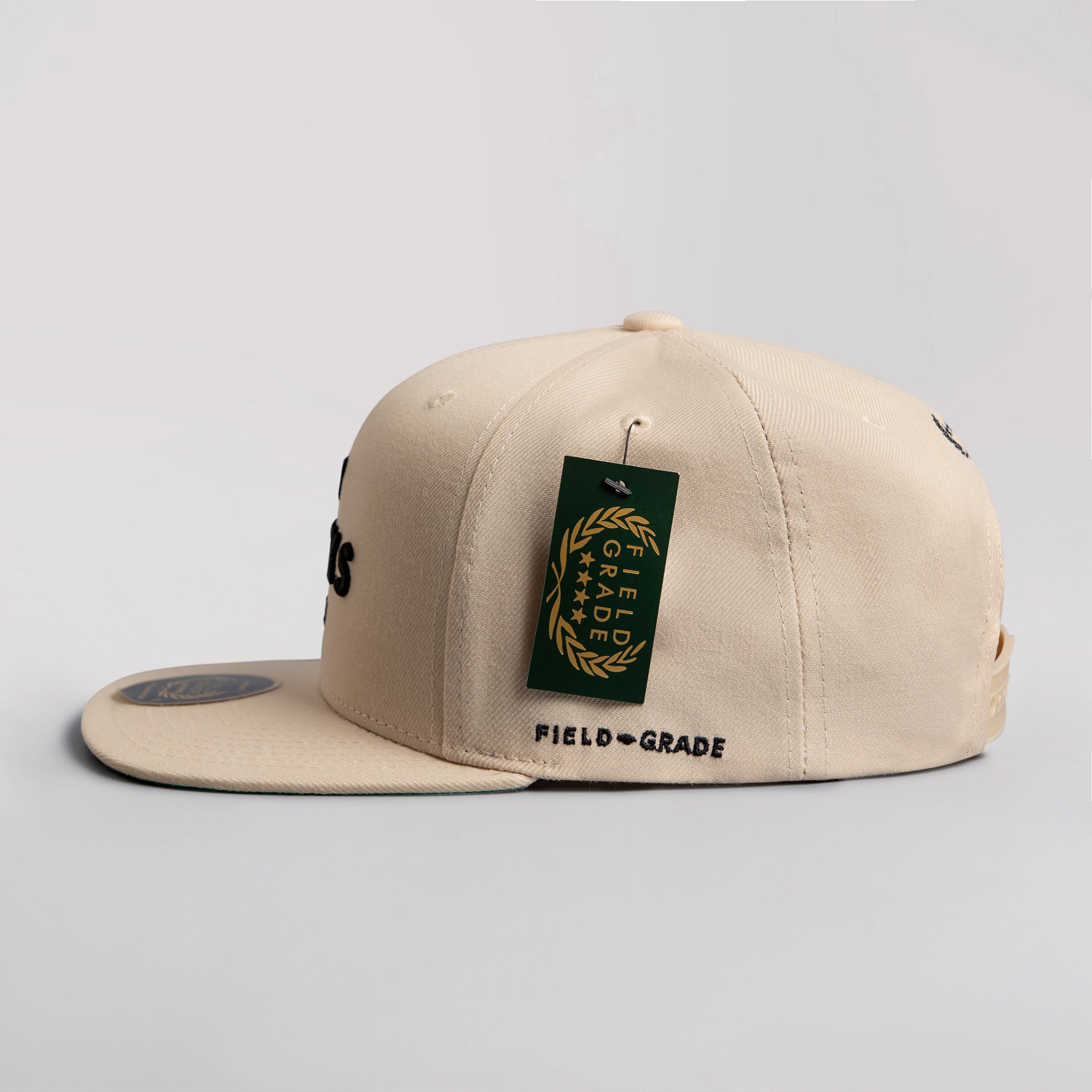 NO F*CKS GIVEN SAND SNAPBACK HAT