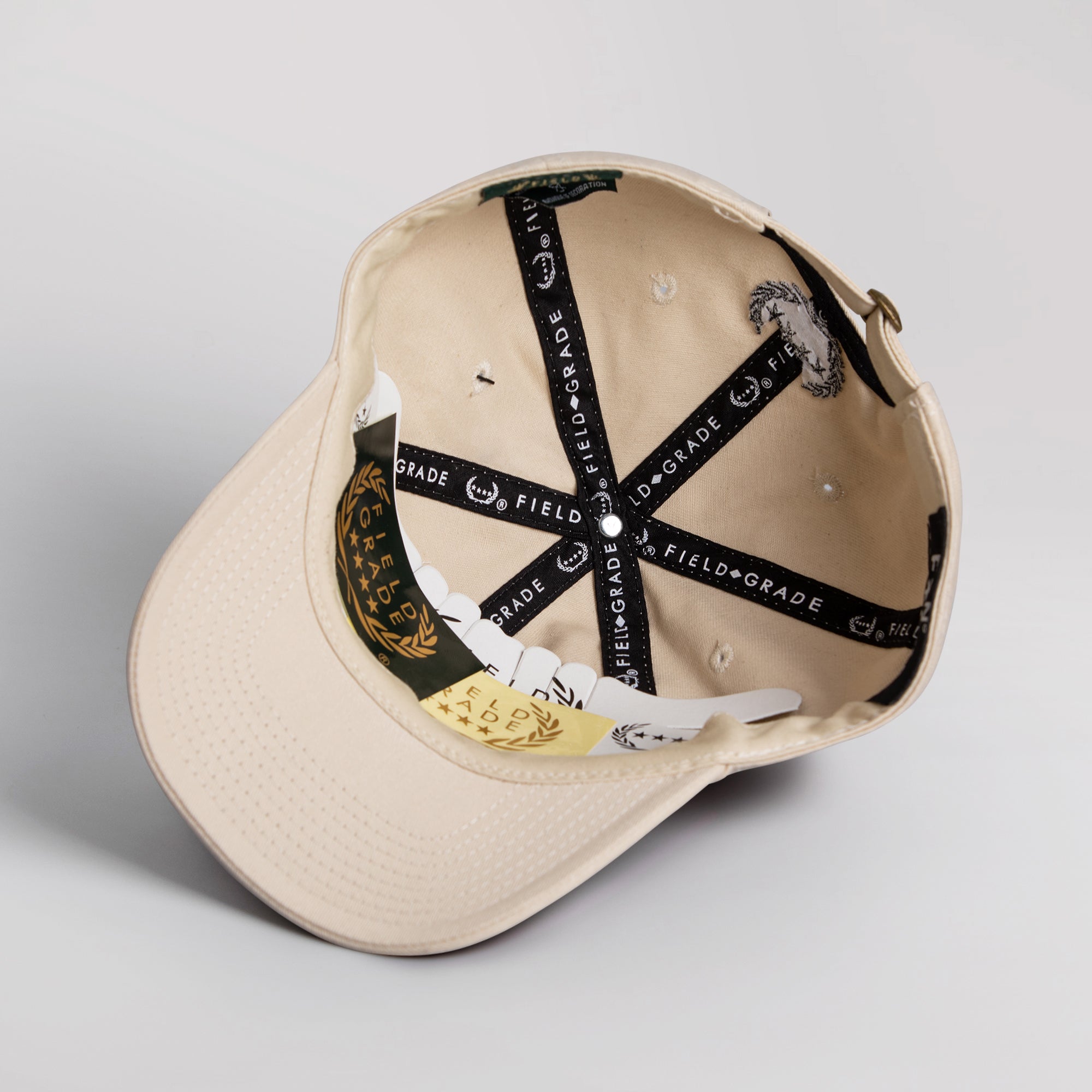 RESPECTFULLY SAND DISTRESSED RELAXED FIT HAT