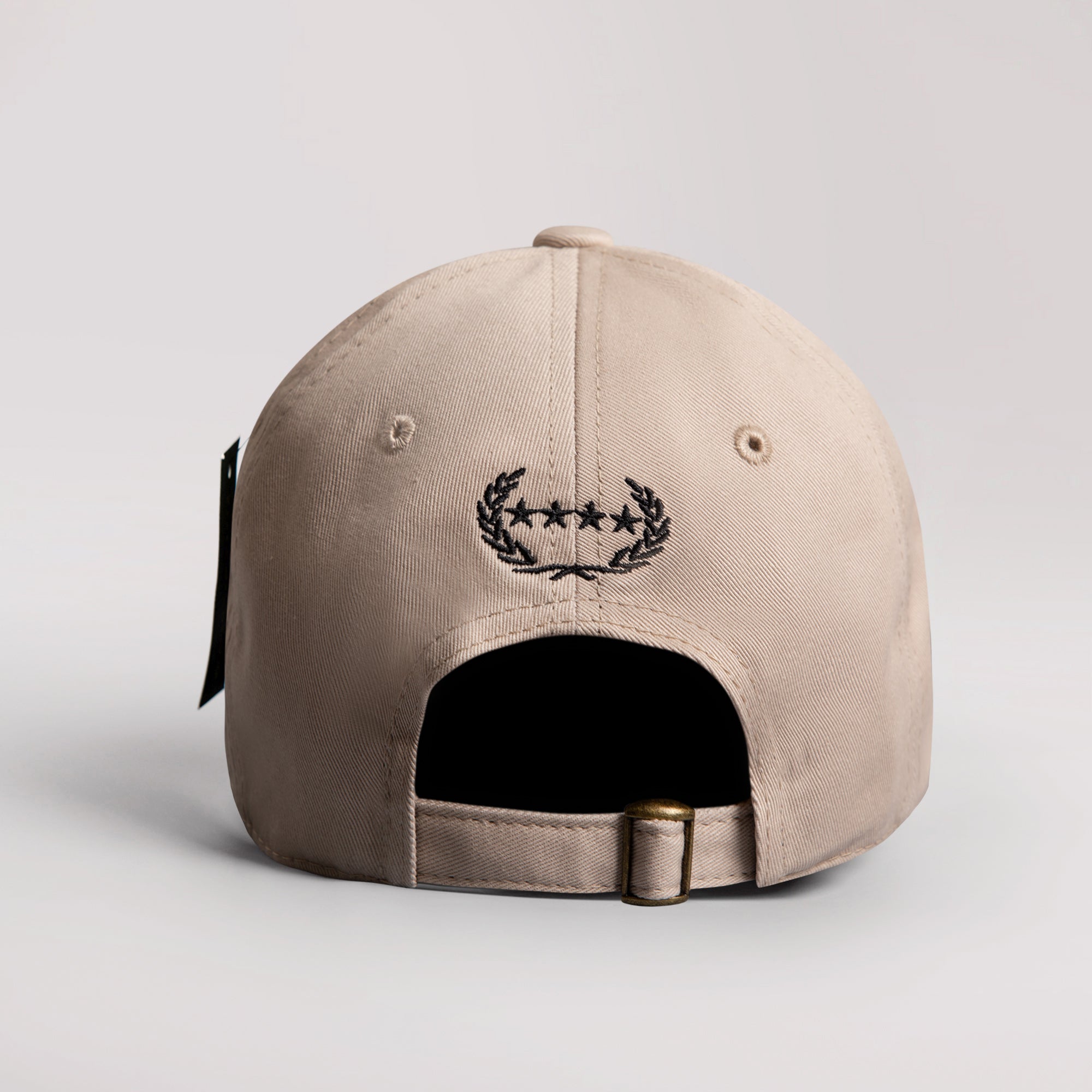 RESPECTFULLY SAND DISTRESSED RELAXED FIT HAT