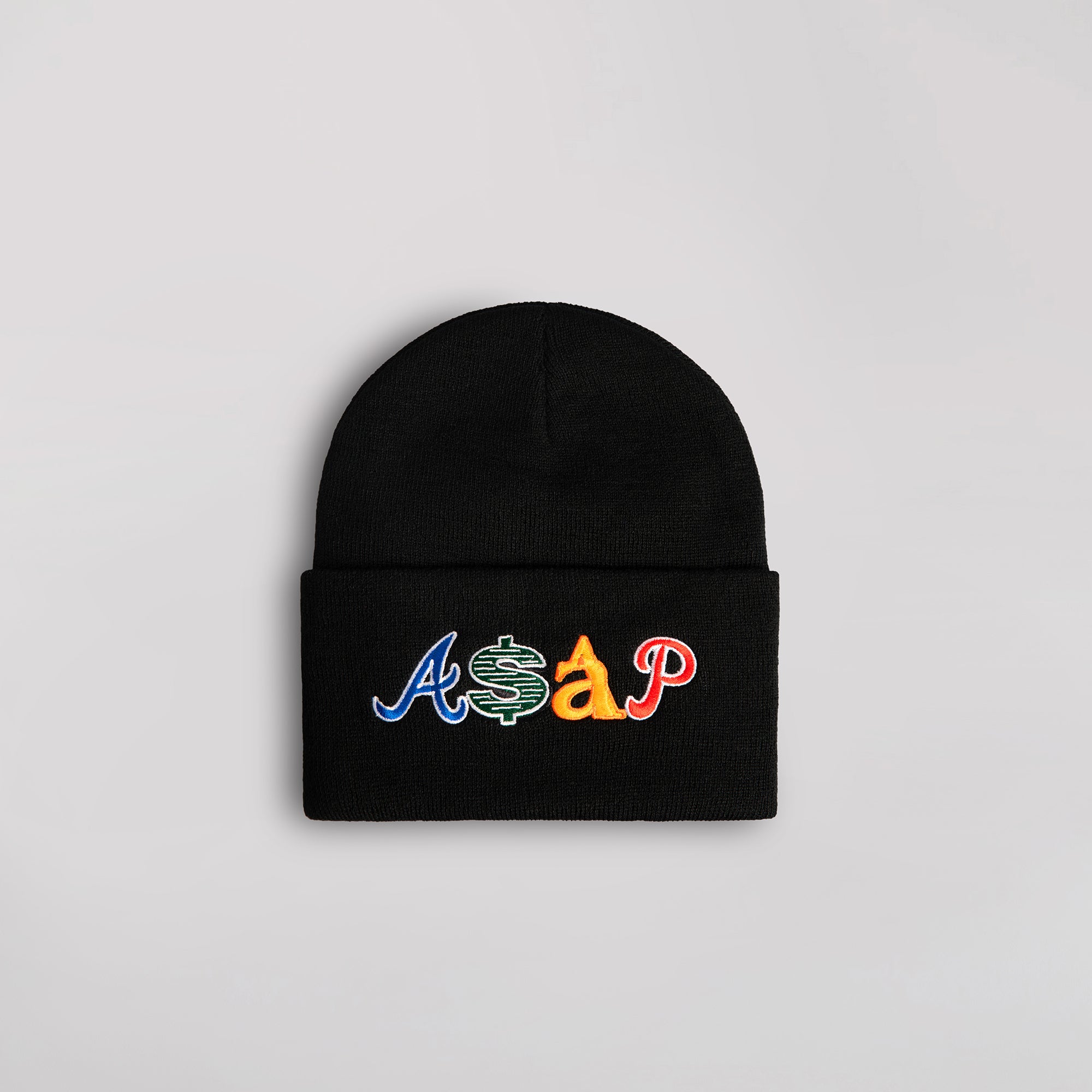 ASAP BLACK CUFF BEANIE