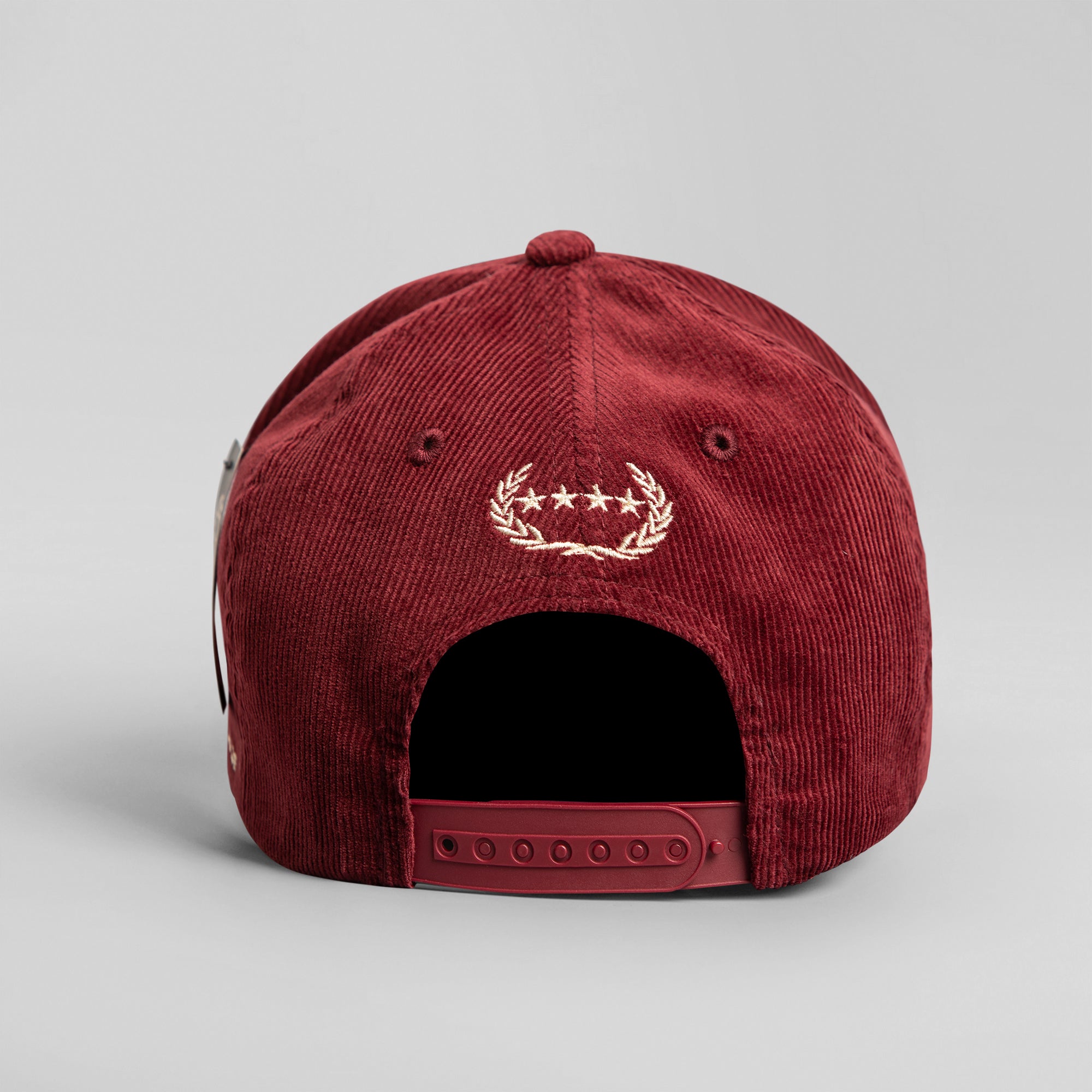 NO F*CKS GIVEN BORDEAUX CORDUROY TRUCKER HAT