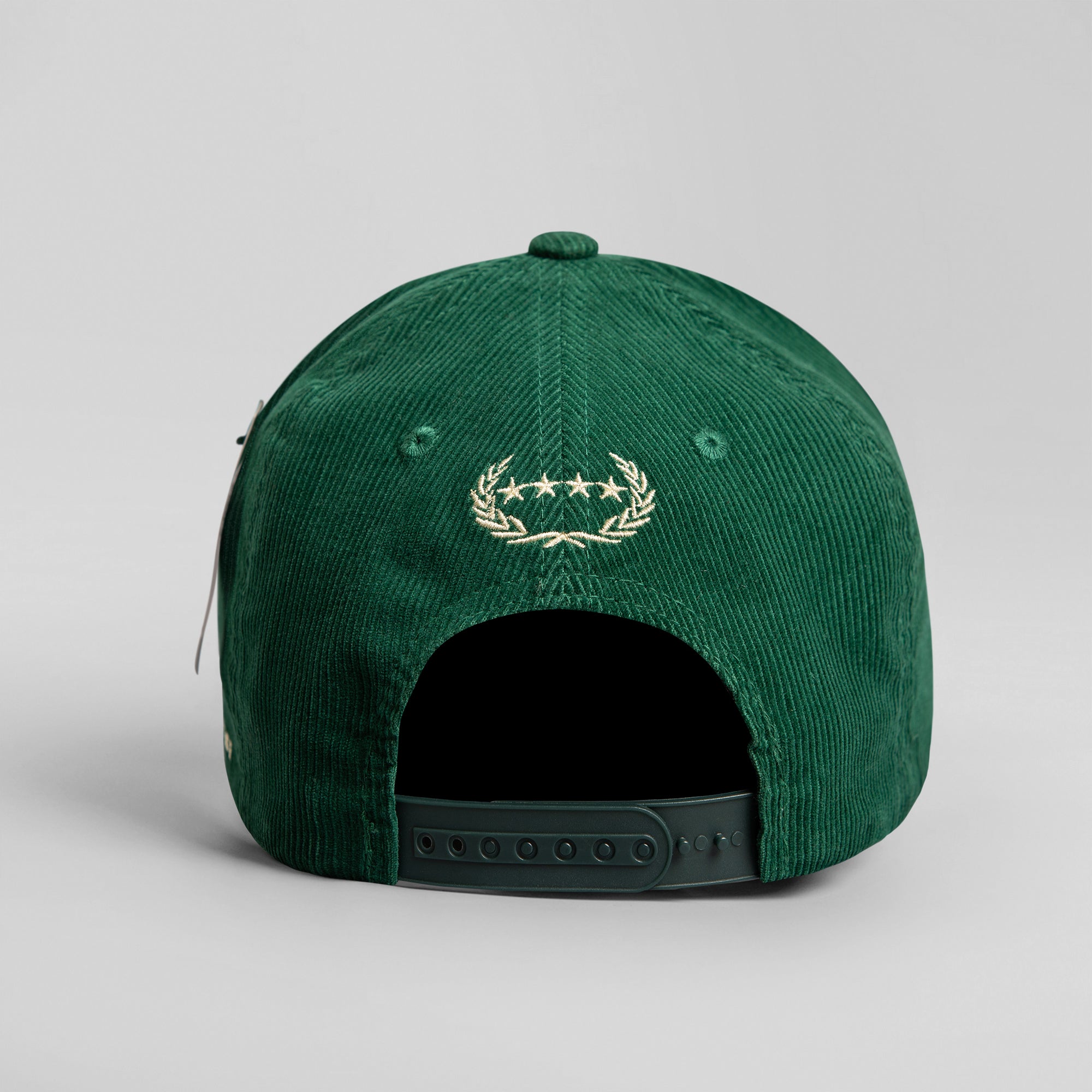 NO F*CKS GIVEN FG GREEN CORDUROY TRUCKER HAT
