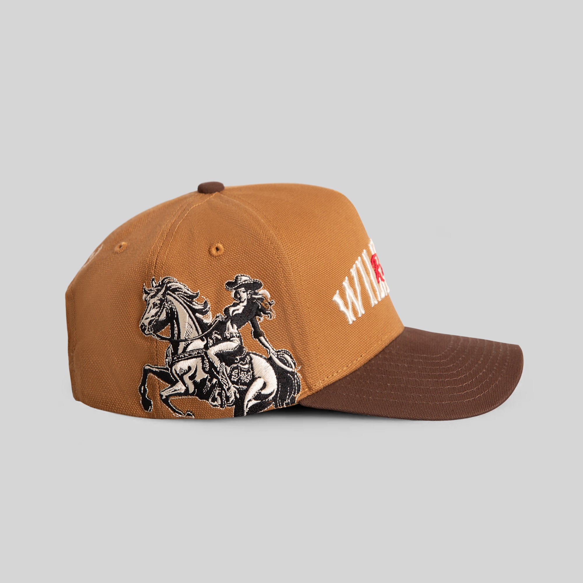 WILD RIDE WHEAT MOCHA DUCK CANVAS TRUCKER