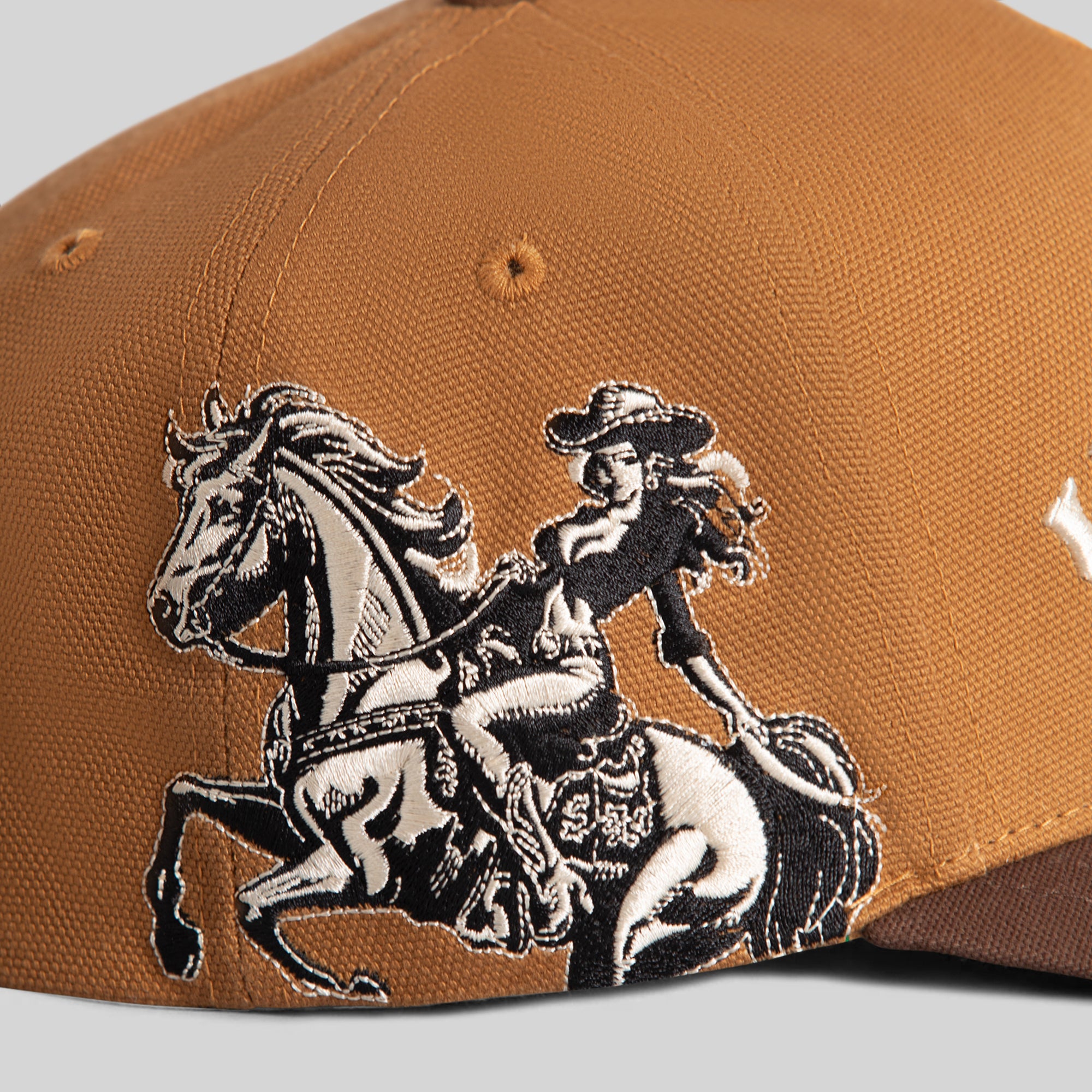 WILD RIDE WHEAT MOCHA DUCK CANVAS TRUCKER