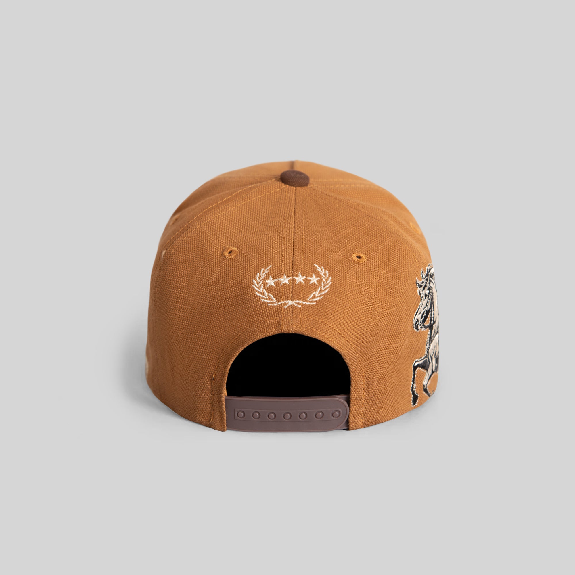 WILD RIDE WHEAT MOCHA DUCK CANVAS TRUCKER