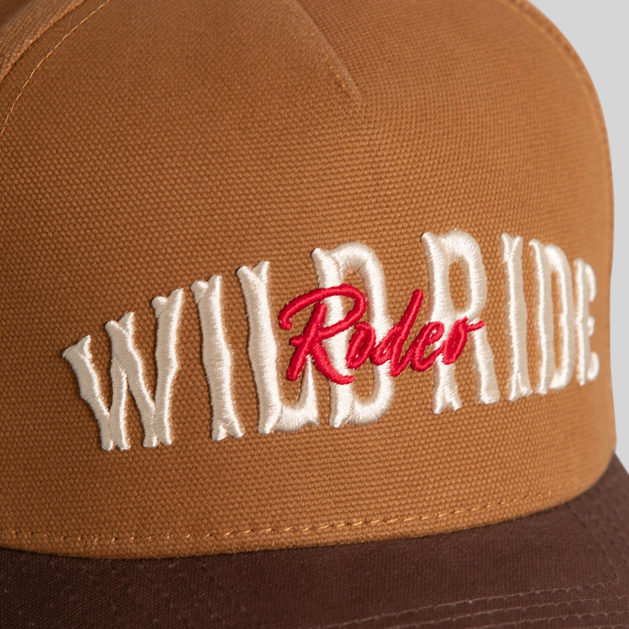 WILD RIDE WHEAT MOCHA DUCK CANVAS TRUCKER