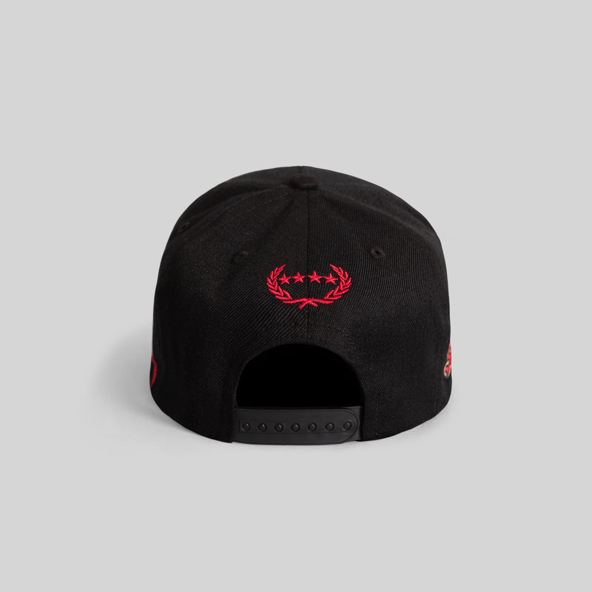 KITTY CATCHER BLACK WOOL TRUCKER