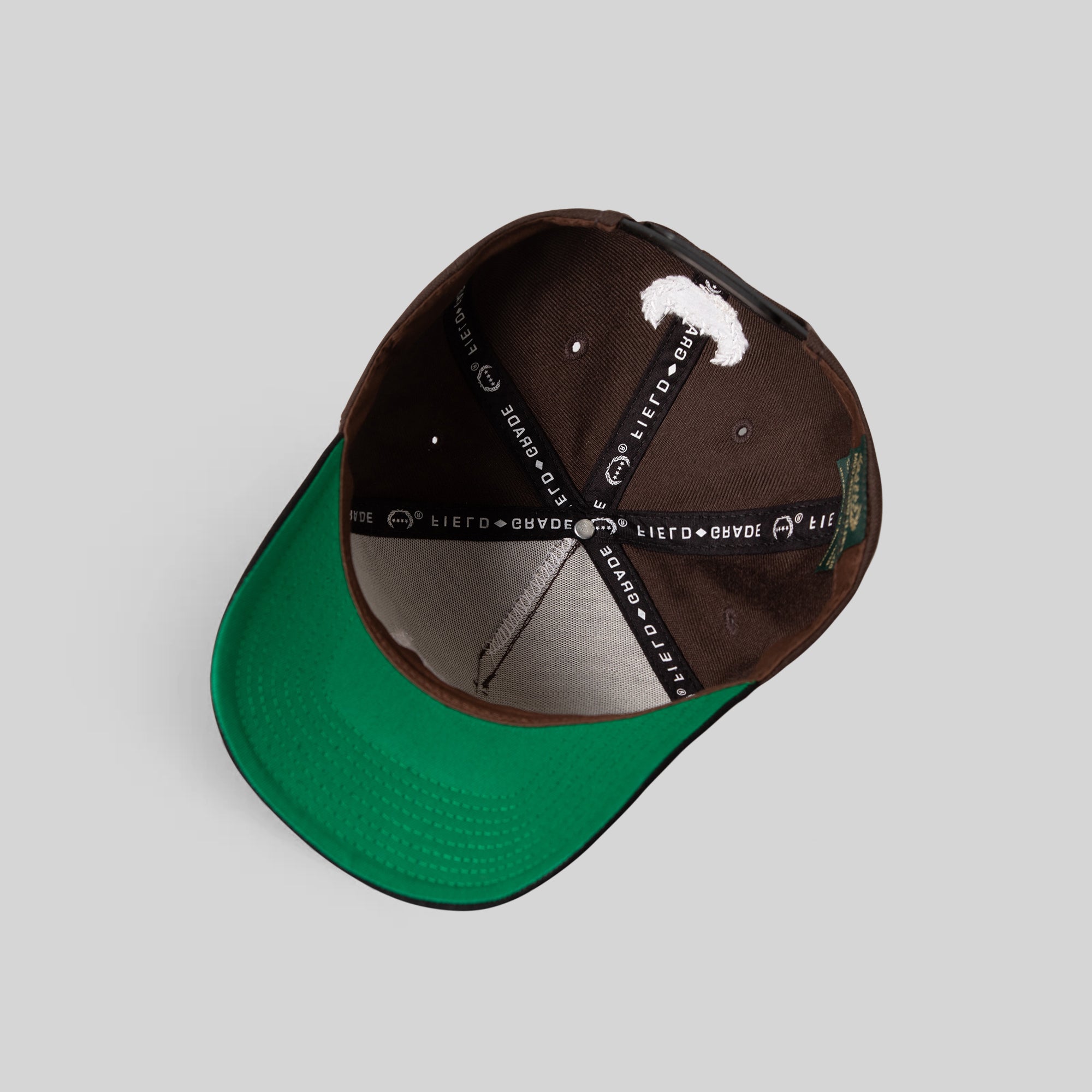 DONT PLAY YOURSELF MOCHA BLACK TRUCKER