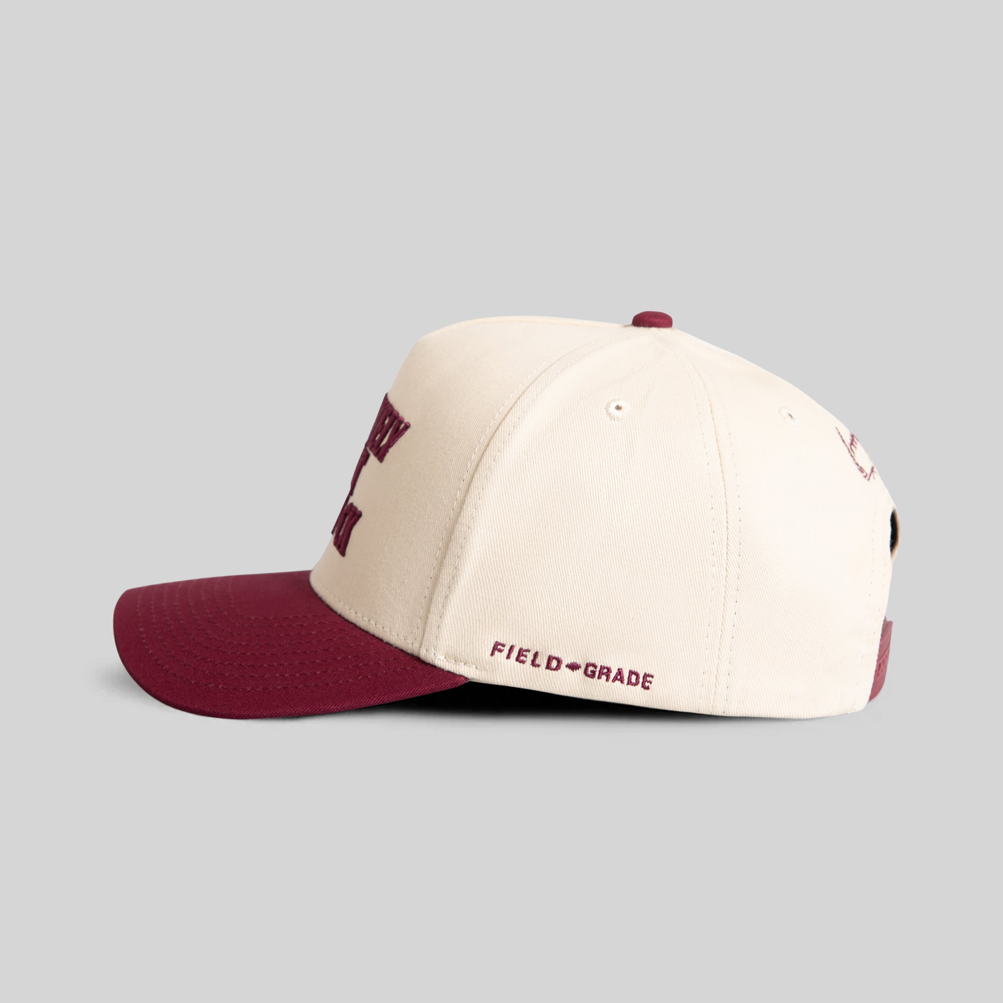MOST LIKELY SAND BORDEAUX TWILL TRUCKER