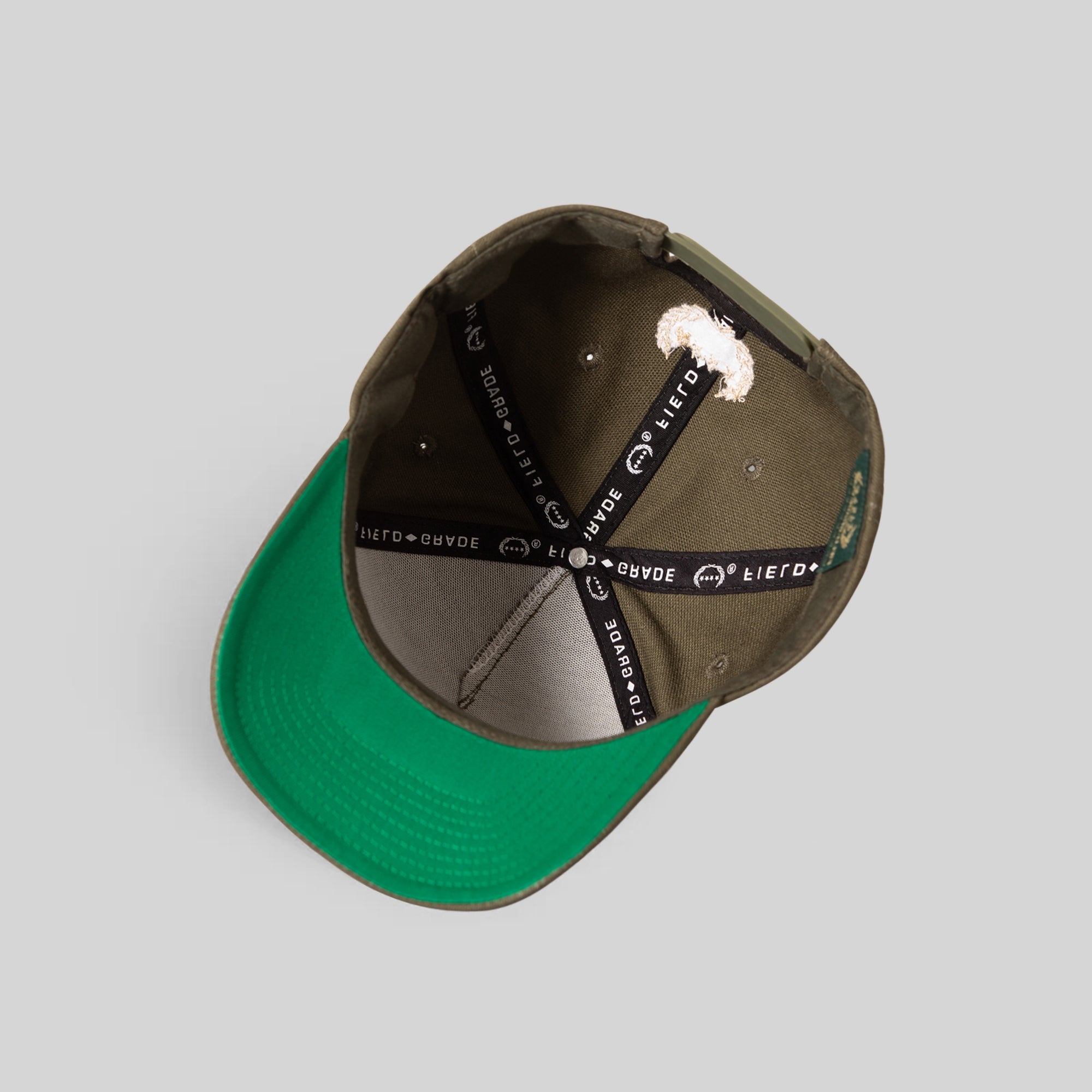 KITTY CATCHER OLIVE DUCK CANVAS TRUCKER