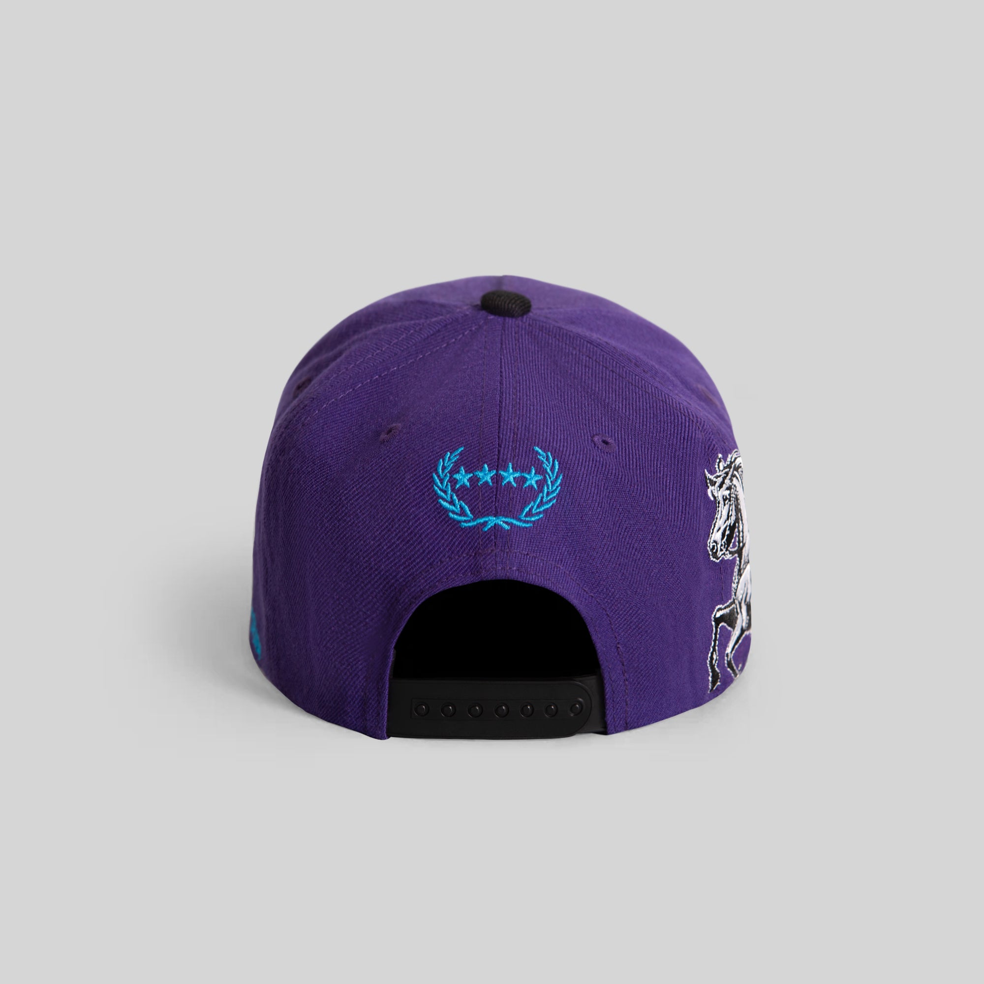 WILD RIDE PURPLE BLACK TRUCKER