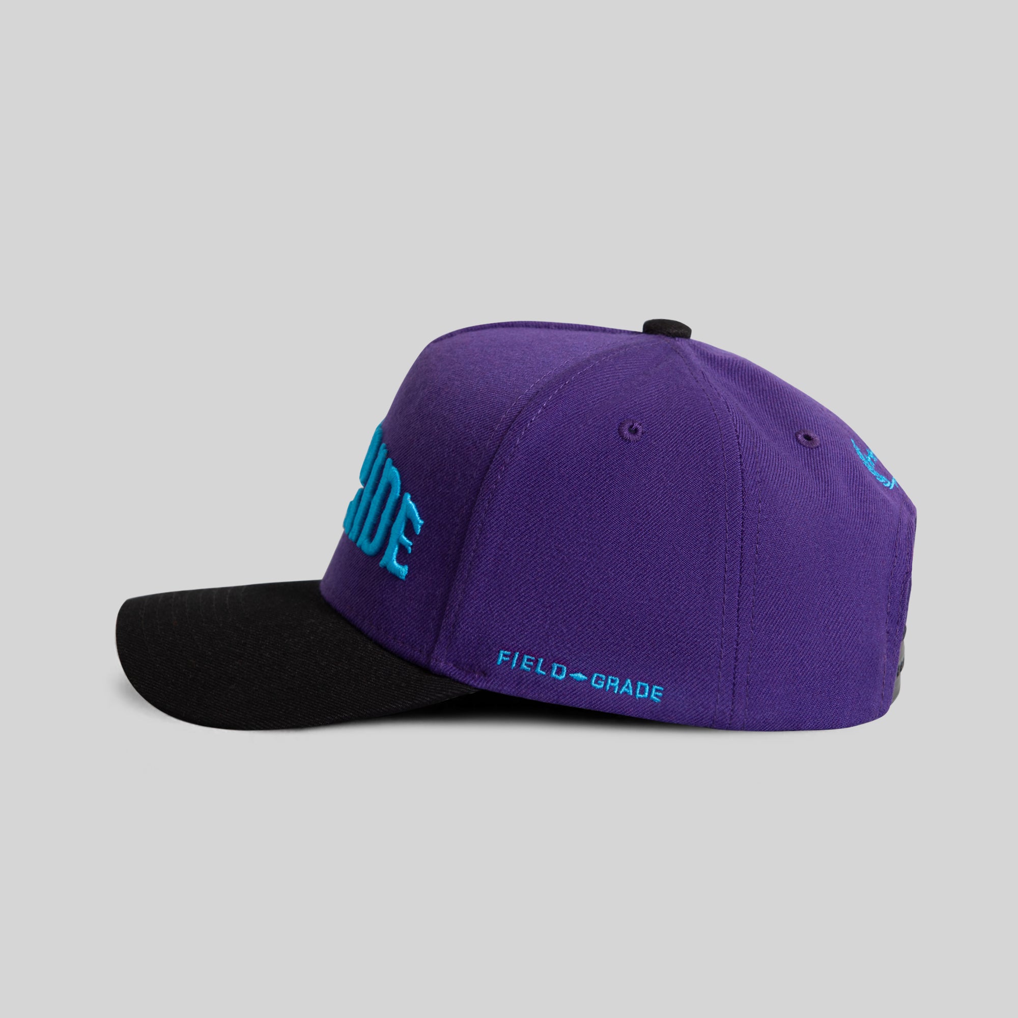 WILD RIDE PURPLE BLACK TRUCKER
