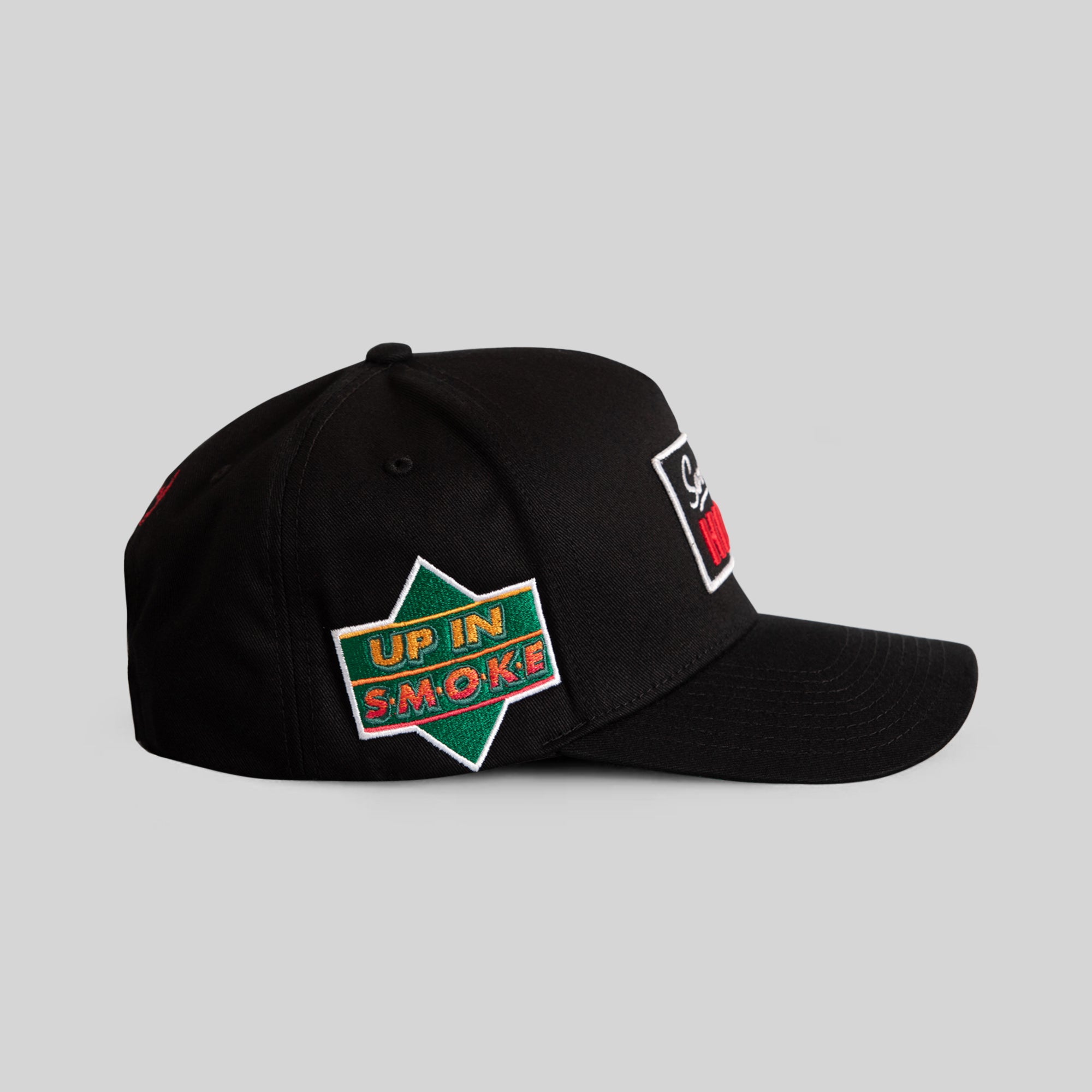 SORRY I'M HIGH BLACK TWILL TRUCKER