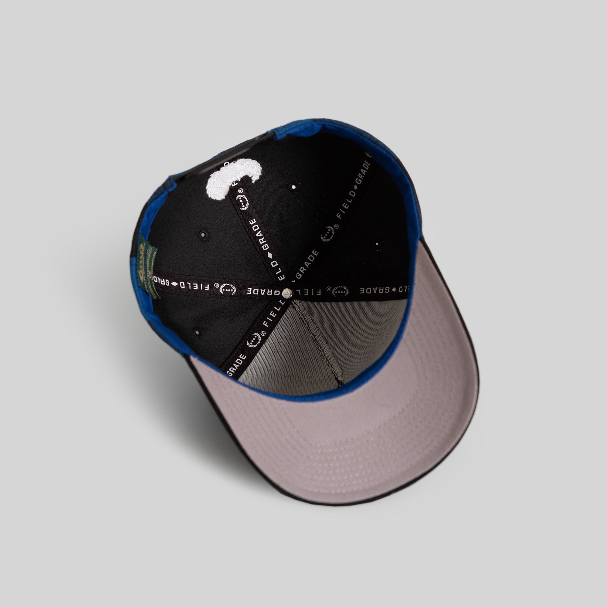 I'M NOT FOR EVERYBODY GAME ROYAL BLACK BUFFALO PLAID TRUCKER