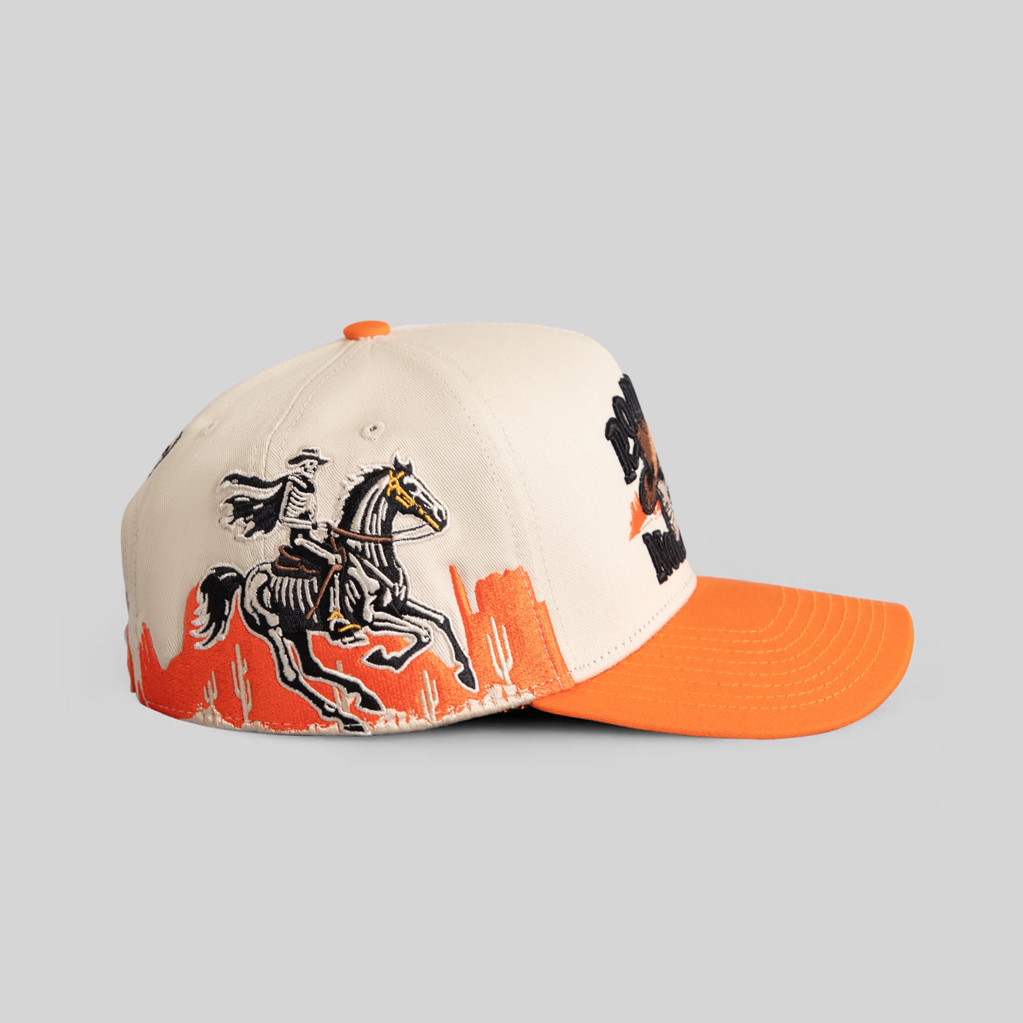 ROAD TO NOWHERE SAND ORANGE TWILL TRUCKER