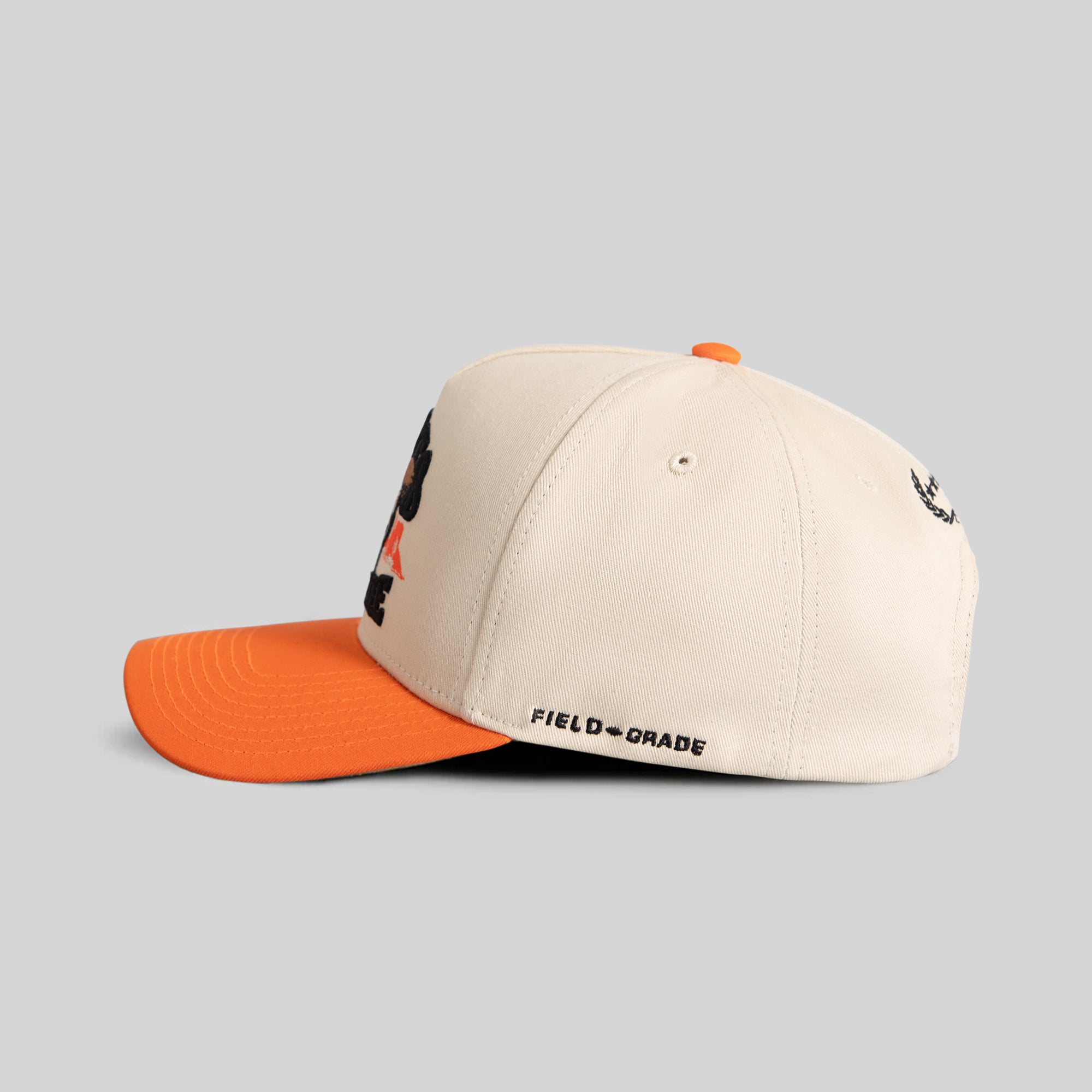 ROAD TO NOWHERE SAND ORANGE TWILL TRUCKER