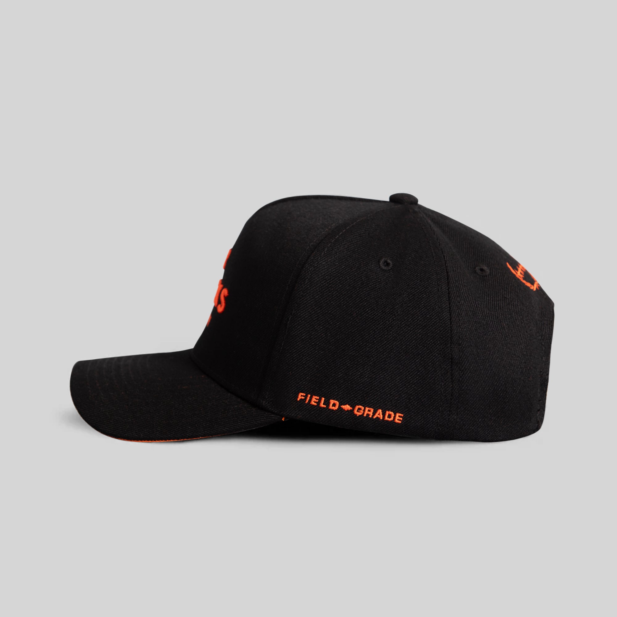 NO F*CKS GIVEN BLACK WOOL TRUCKER