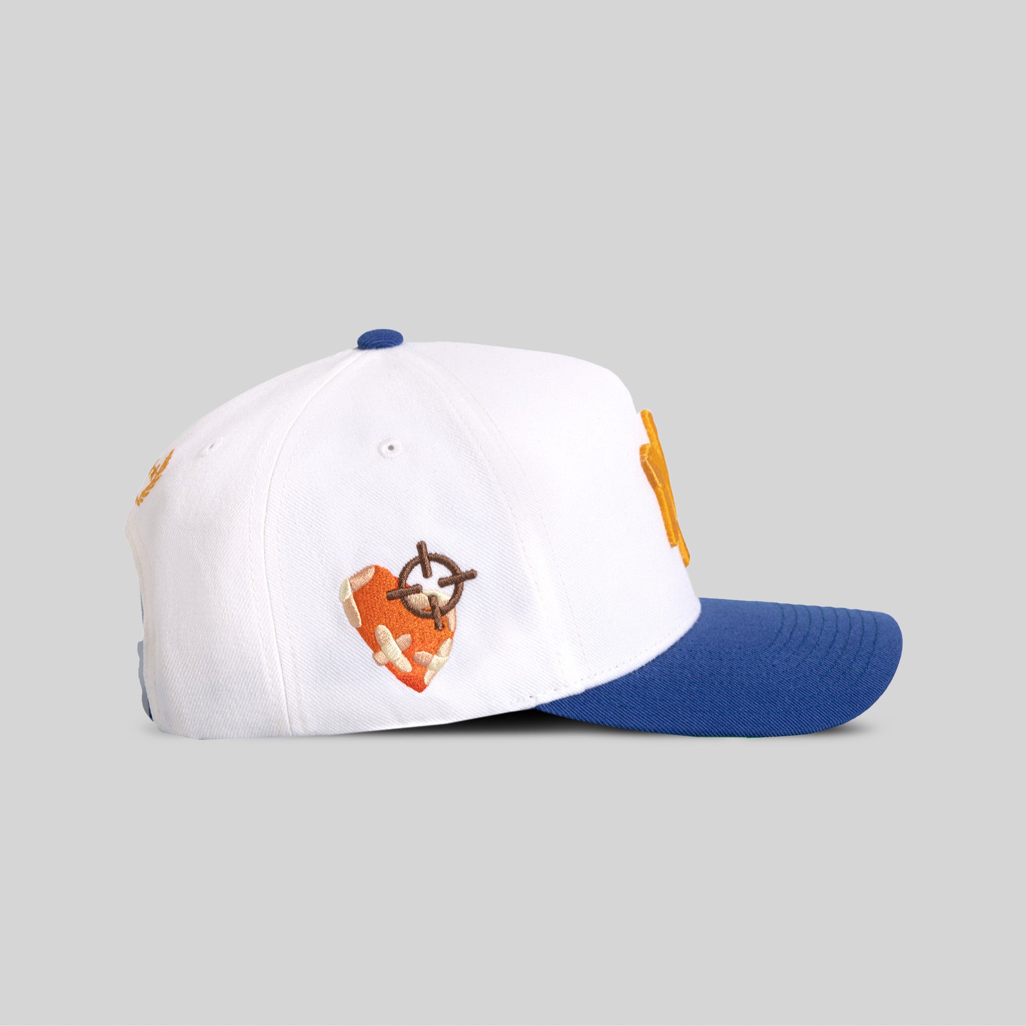 FIELD GRADE X KURVE STUDIO NY IS HEALING OFF WHITE ROYAL WOOL TRUCKER