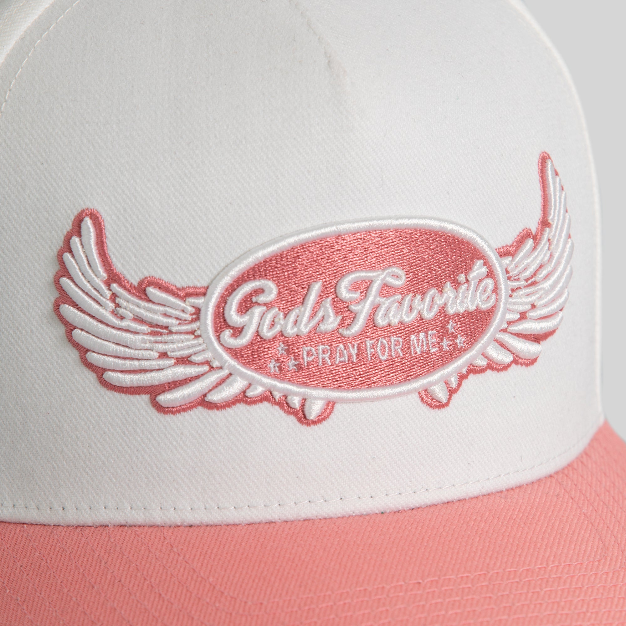 GODS FAVORITE SAND PINK WOOL TRUCKER