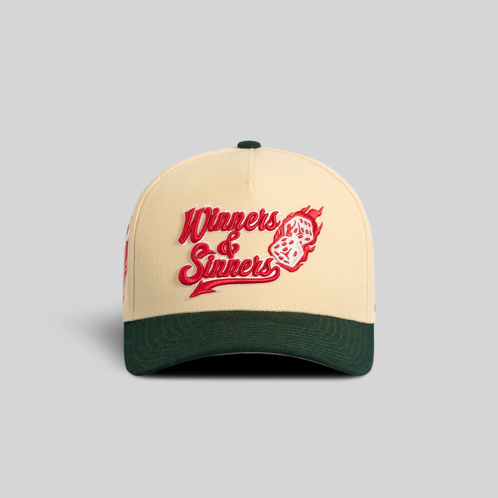 WINNERS AND SINNERS SAND EMERALD WOOL TRUCKER