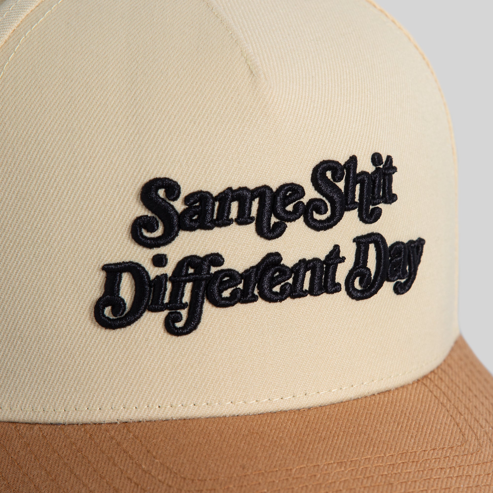 SAME OL SAND WHEAT WOOL TRUCKER