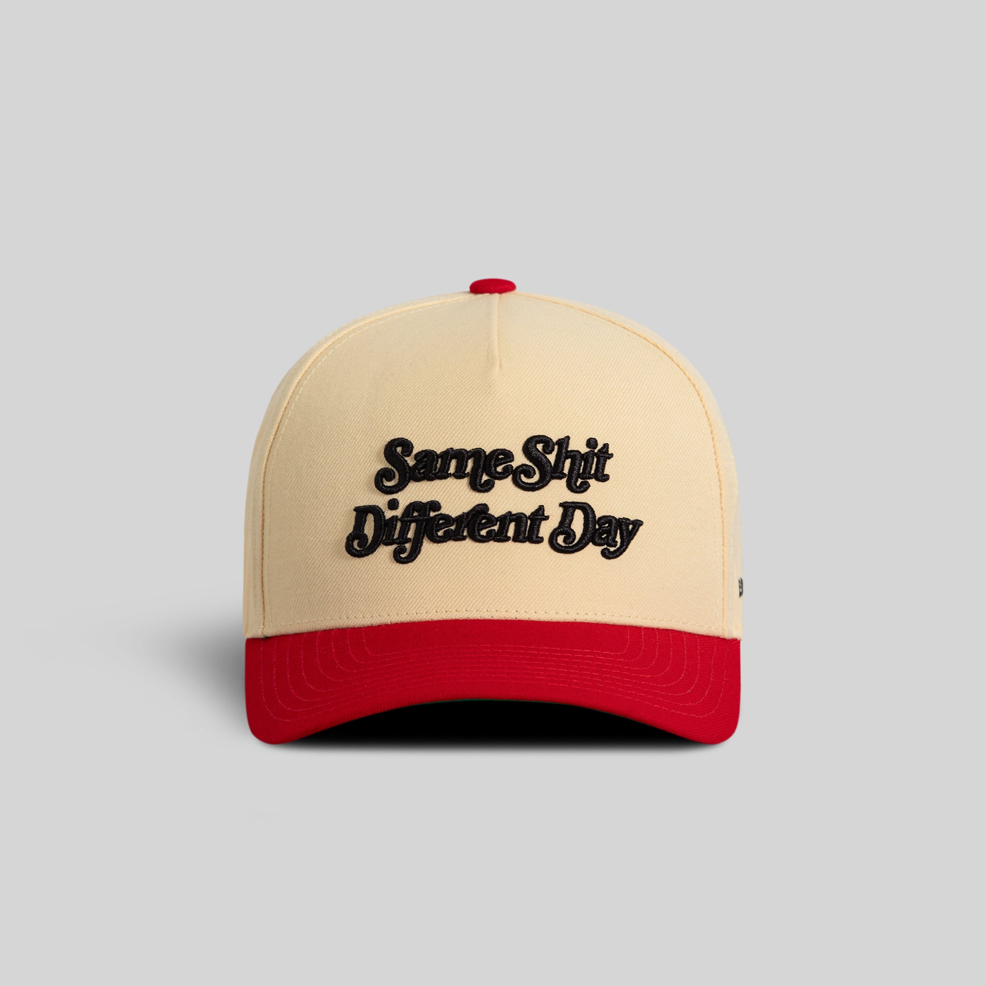 SAME OL SAND RED WOOL TRUCKER