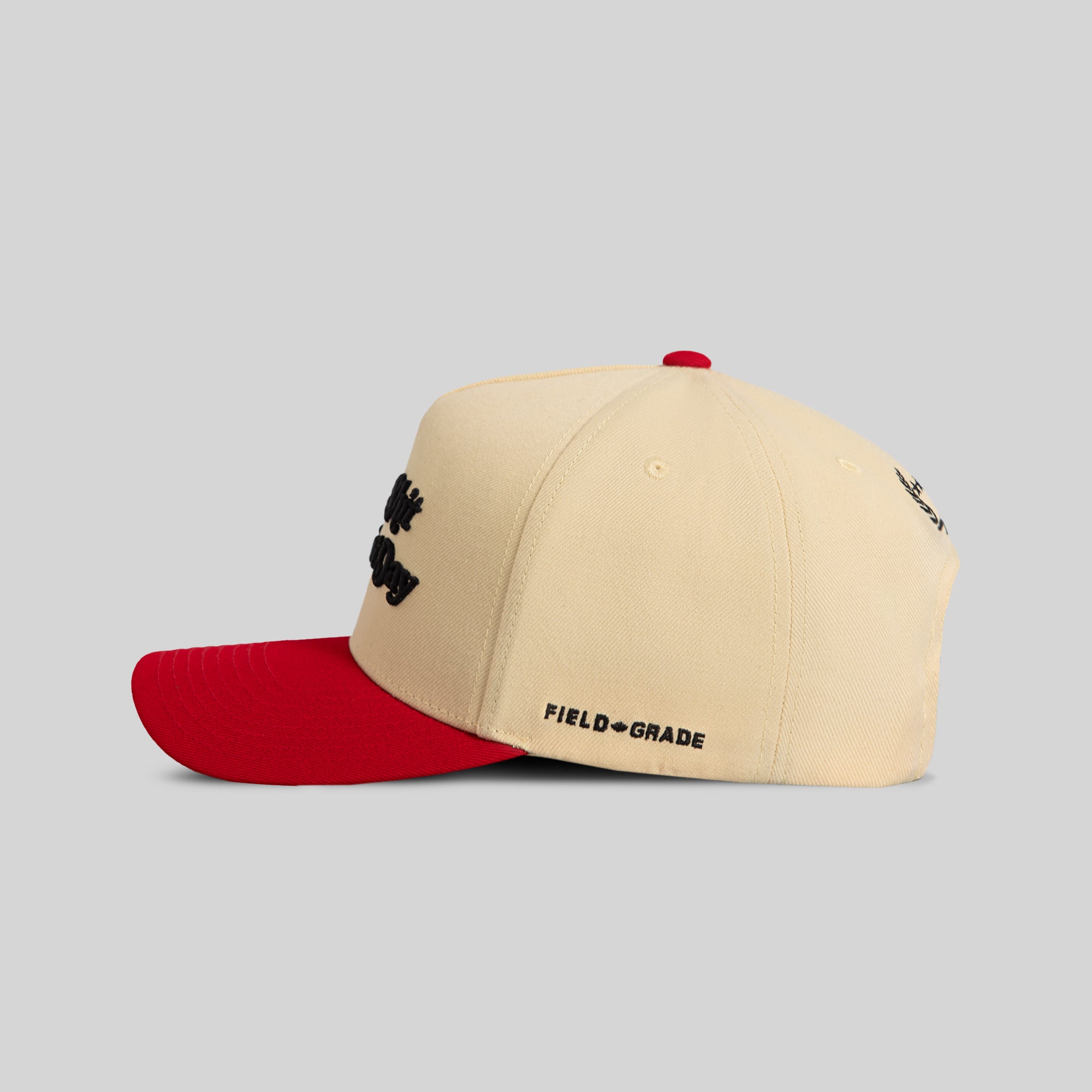 SAME OL SAND RED WOOL TRUCKER