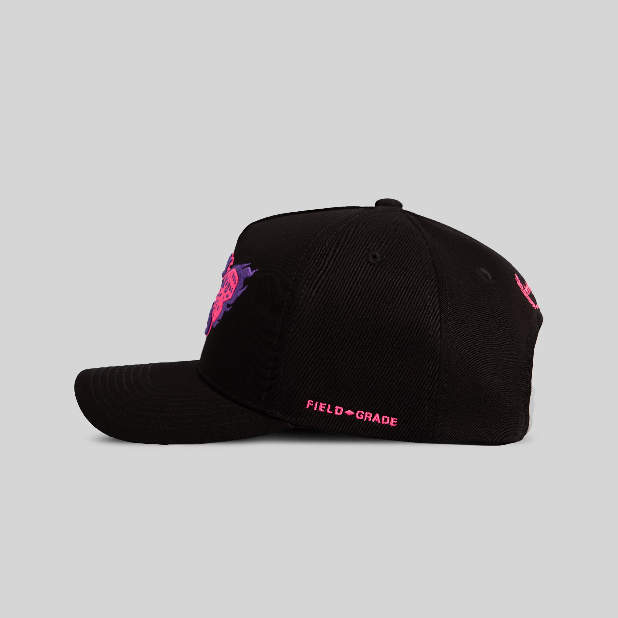 WINNERS AND SINNERS BLACK TWILL TRUCKER