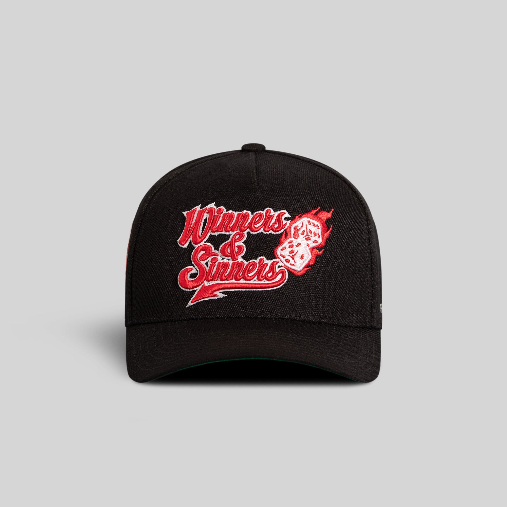 WINNERS AND SINNERS BLACK WOOL TRUCKER