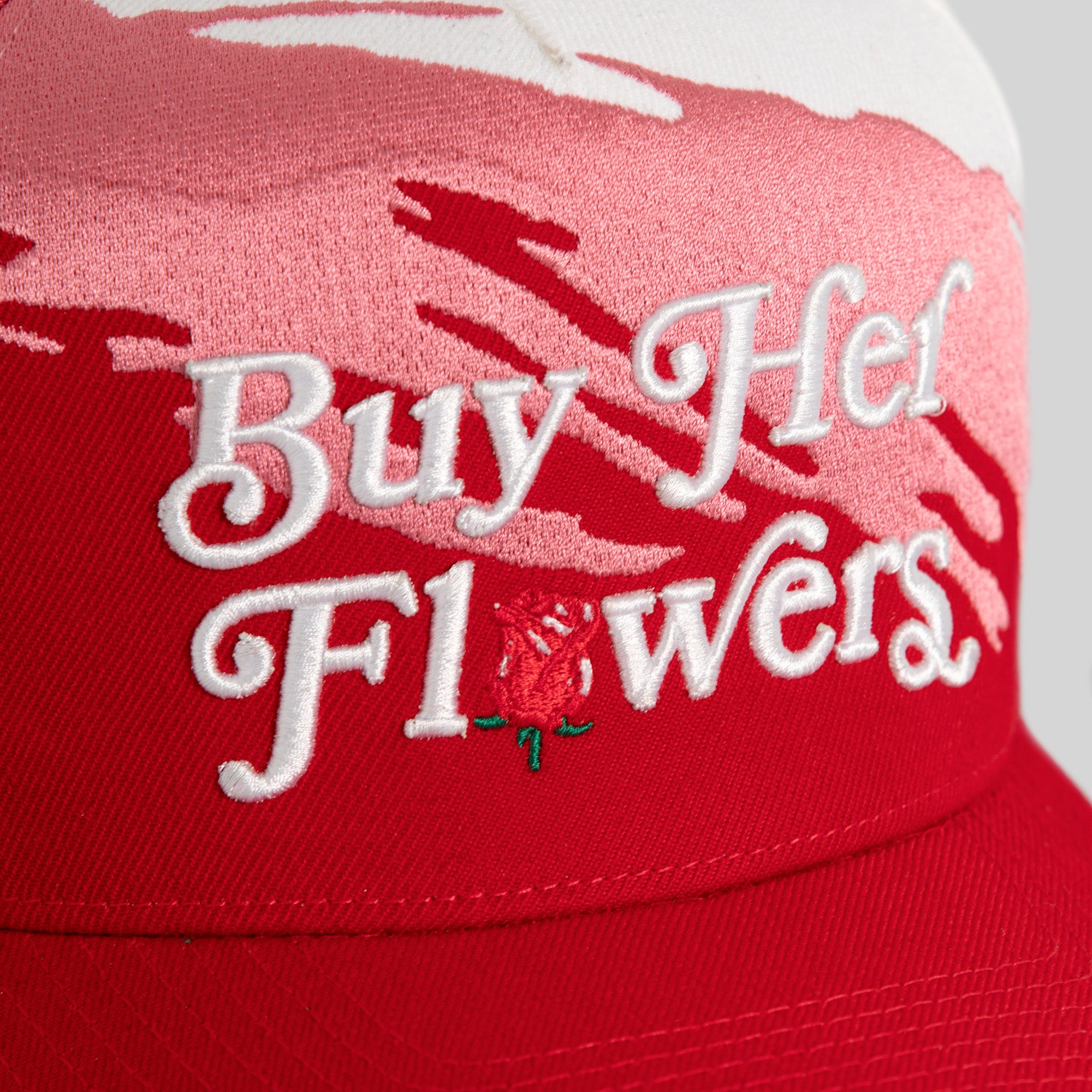 BUY HER FLOWERS SPLASHBACK WOOL TRUCKER