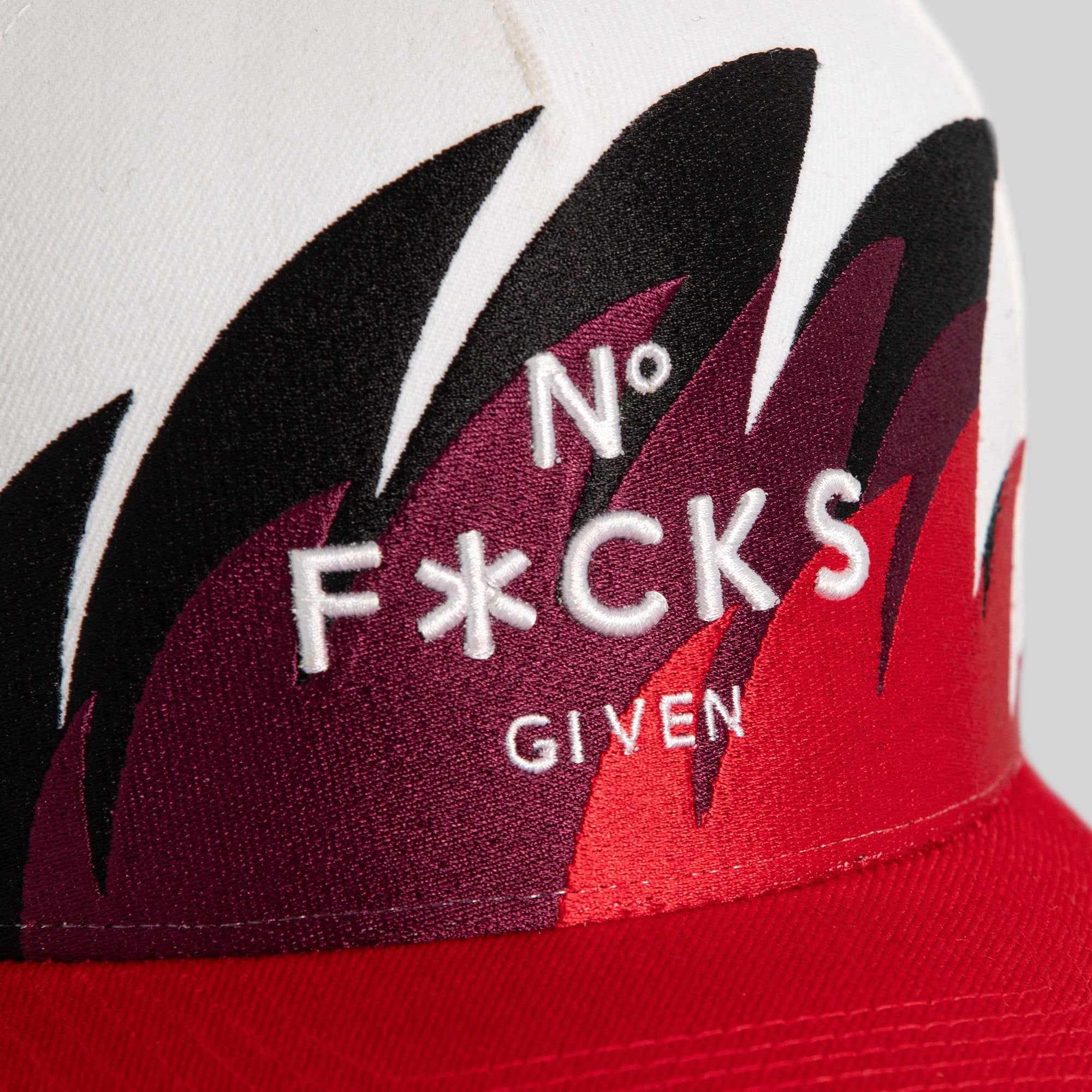 NO F*CKS GIVEN SUNBURST WOOL TRUCKER