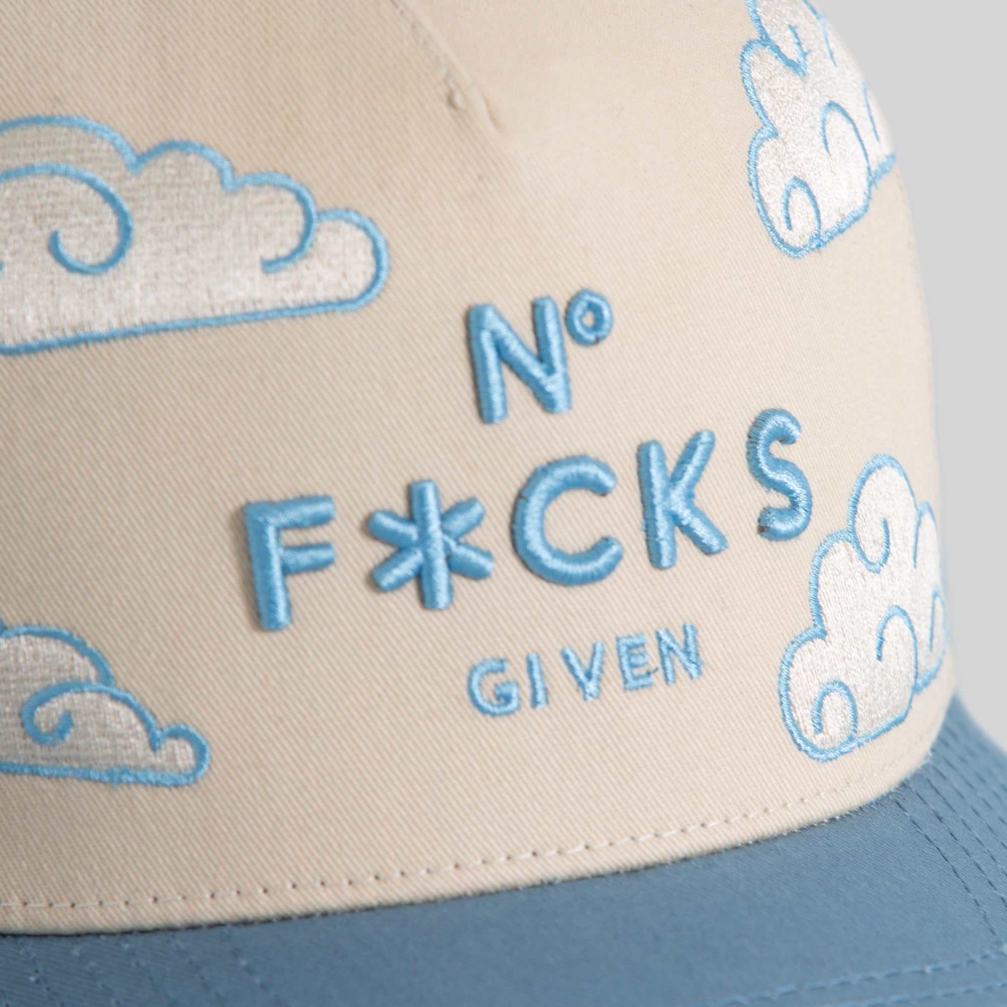 NO F*CKS GIVEN TOYOKUMONO TWILL TRUCKER