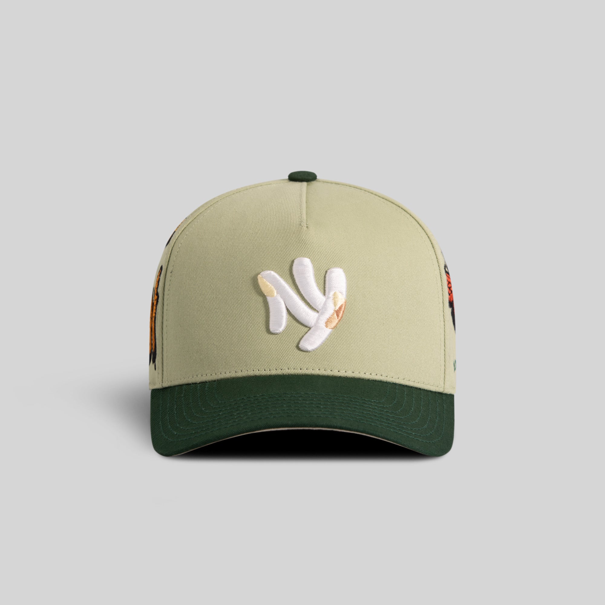 FIELD GRADE X KURVE STUDIO NY IS HEALING BUTTERFLIGHT WOOL TRUCKER